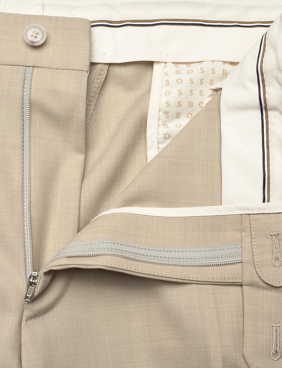 BOSS - H-Genius-DTL-WG-252 - jakkafatabuxur - light beige - 3