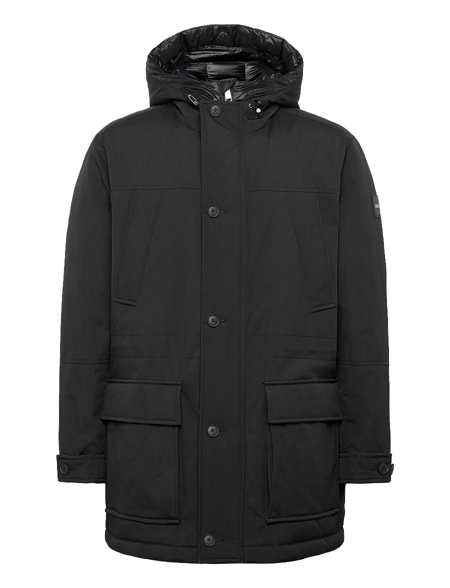 BOSS - H-Detoni - gefütterte jacken - black - 0