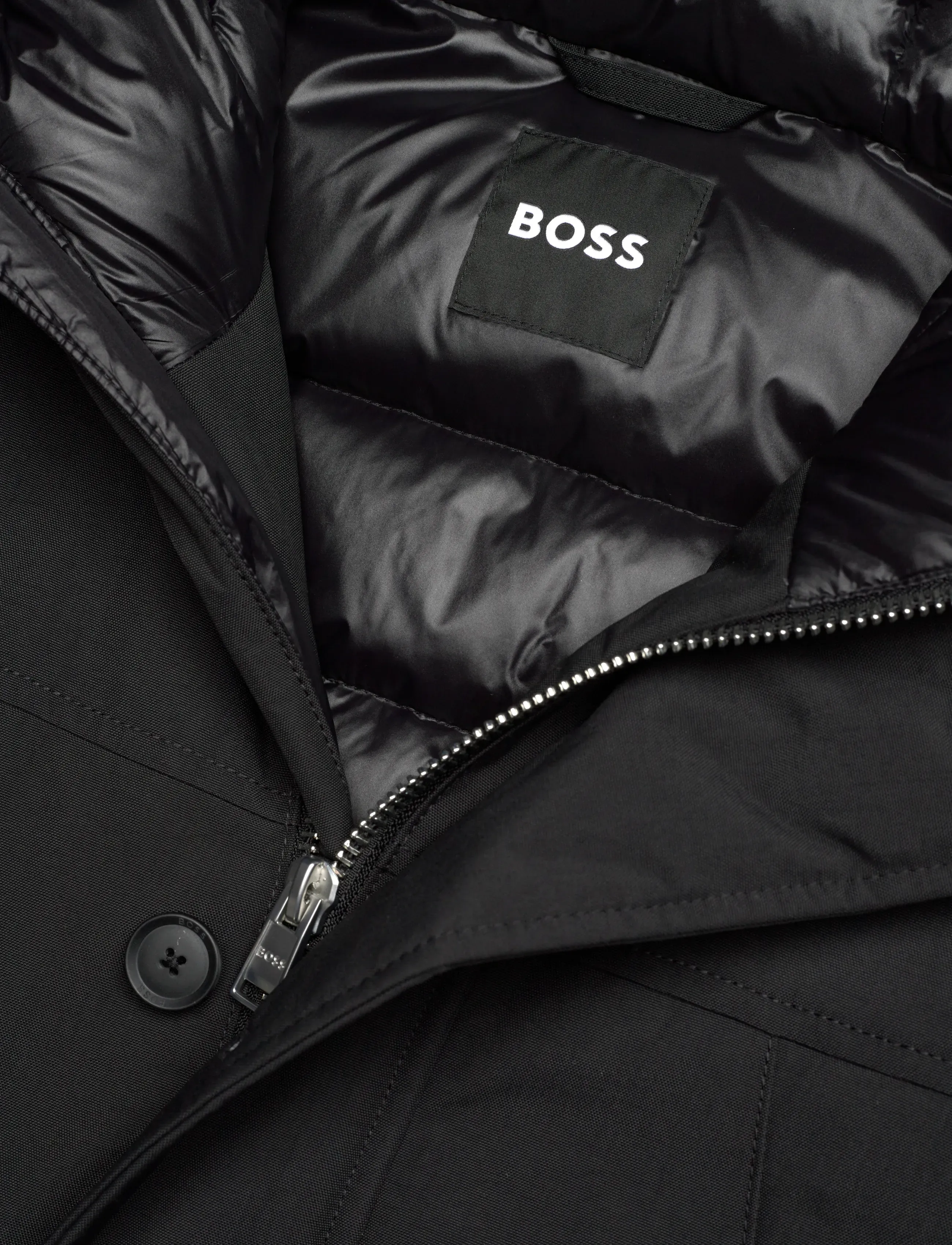 BOSS - H-Detoni - gefütterte jacken - black - 2