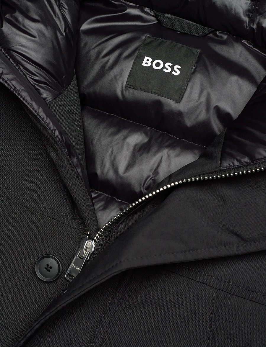 BOSS - H-Detoni - gefütterte jacken - black - 2