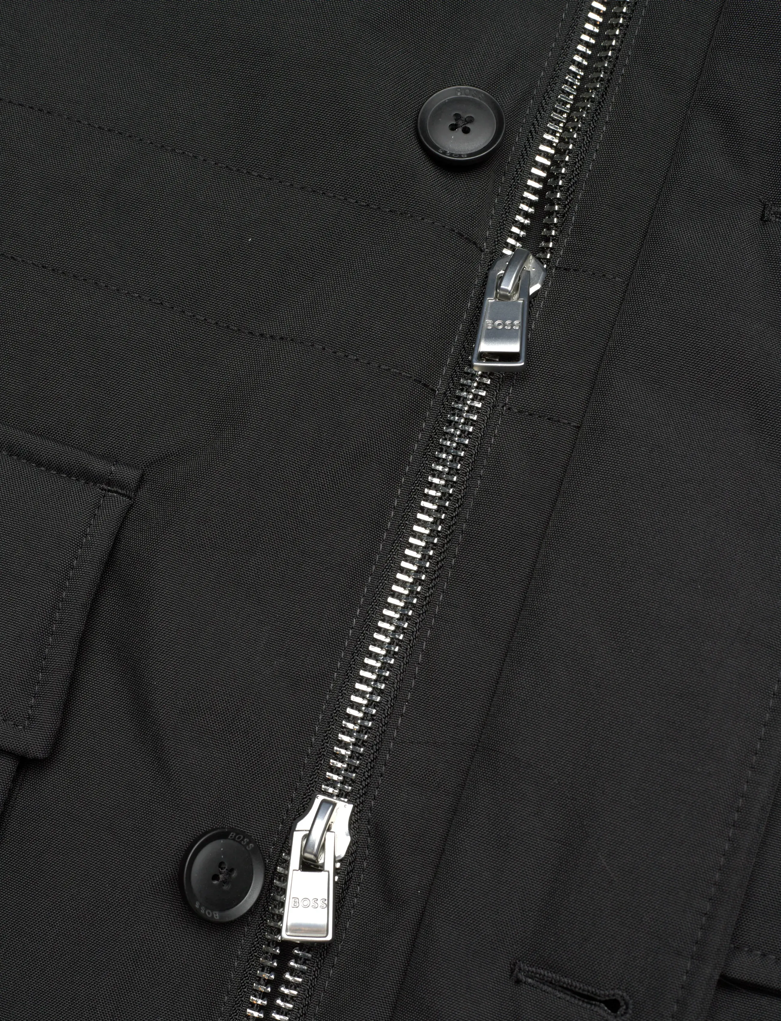 BOSS - H-Detoni - gefütterte jacken - black - 4