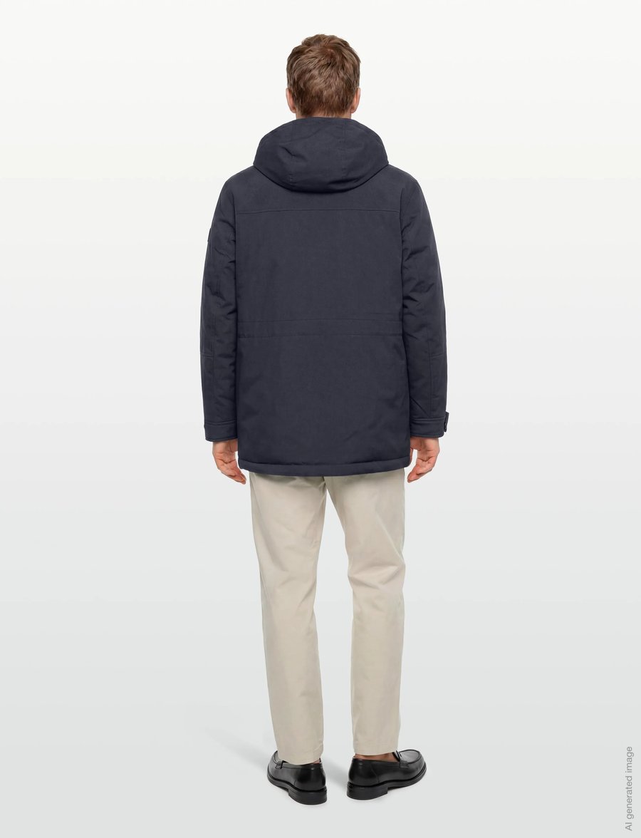 BOSS - H-Detoni - gefütterte jacken - dark blue - 4