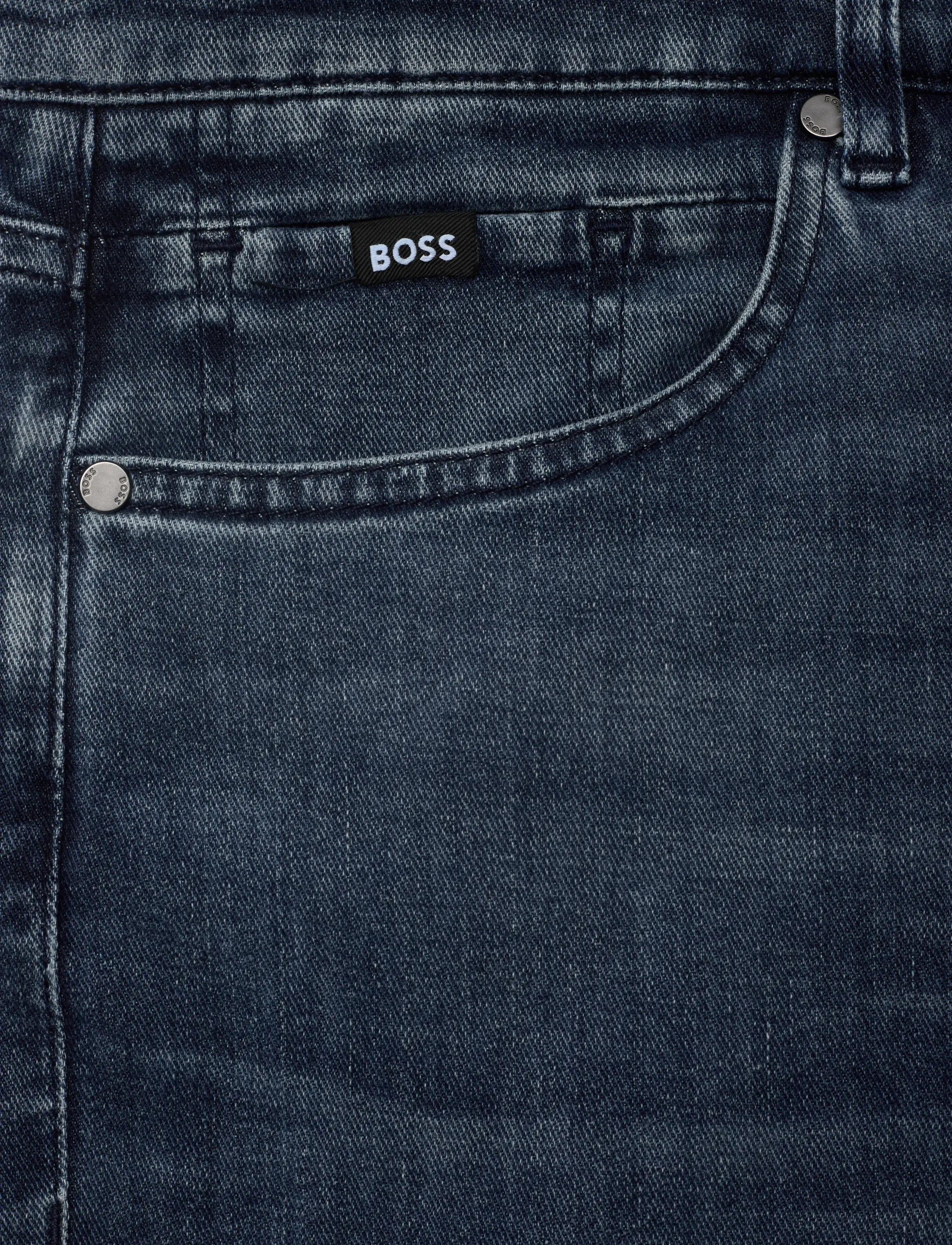 BOSS - C-Re.Maine - bukser & jeans - medium blue - 2