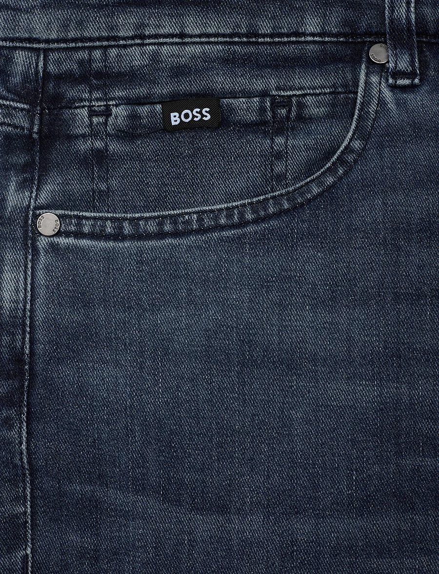BOSS - C-Re.Maine - klassikalised teksad - medium blue - 2