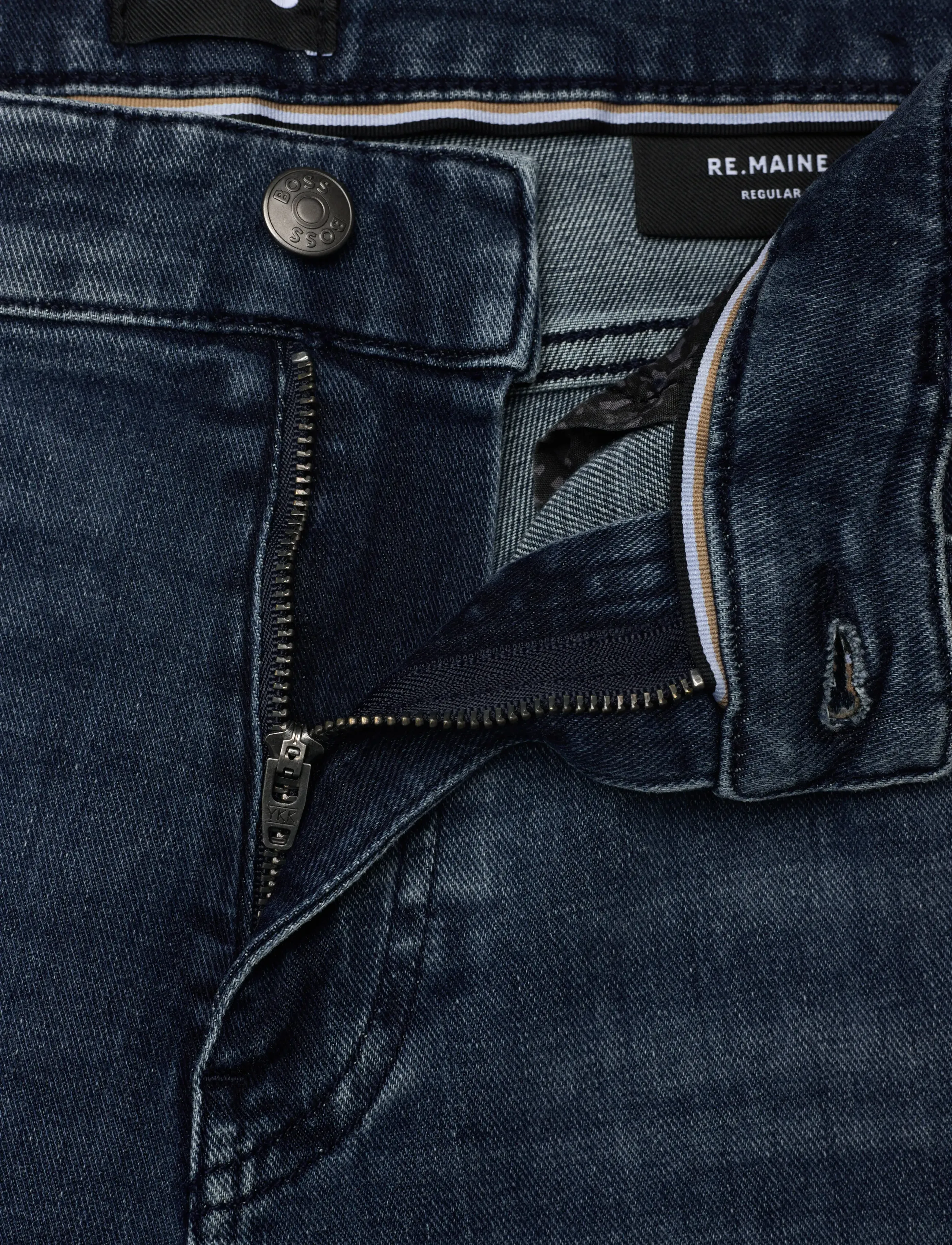 BOSS - C-Re.Maine - bukser & jeans - medium blue - 3