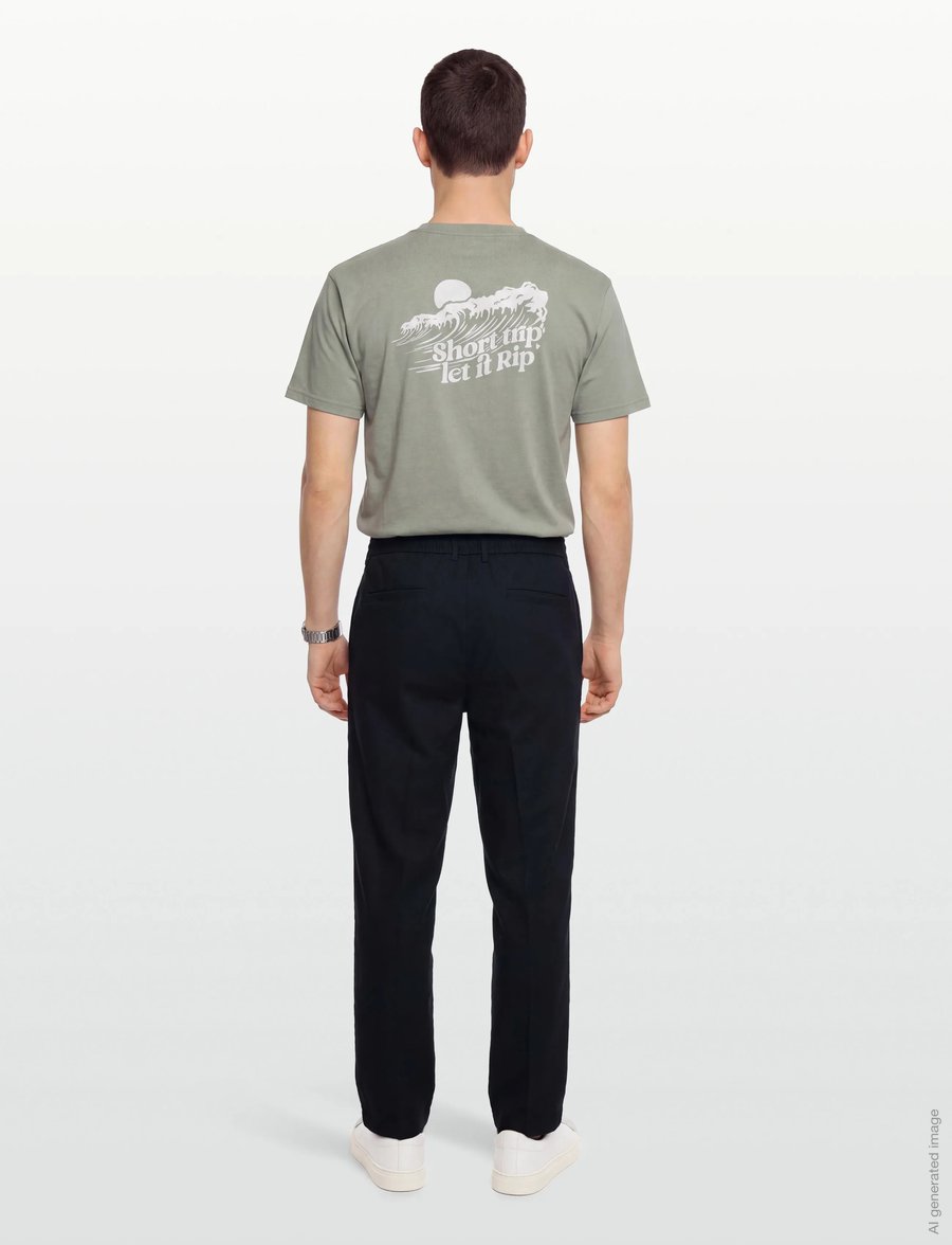 BOSS - C-Kane-RDS - leinenhosen - dark blue - 4