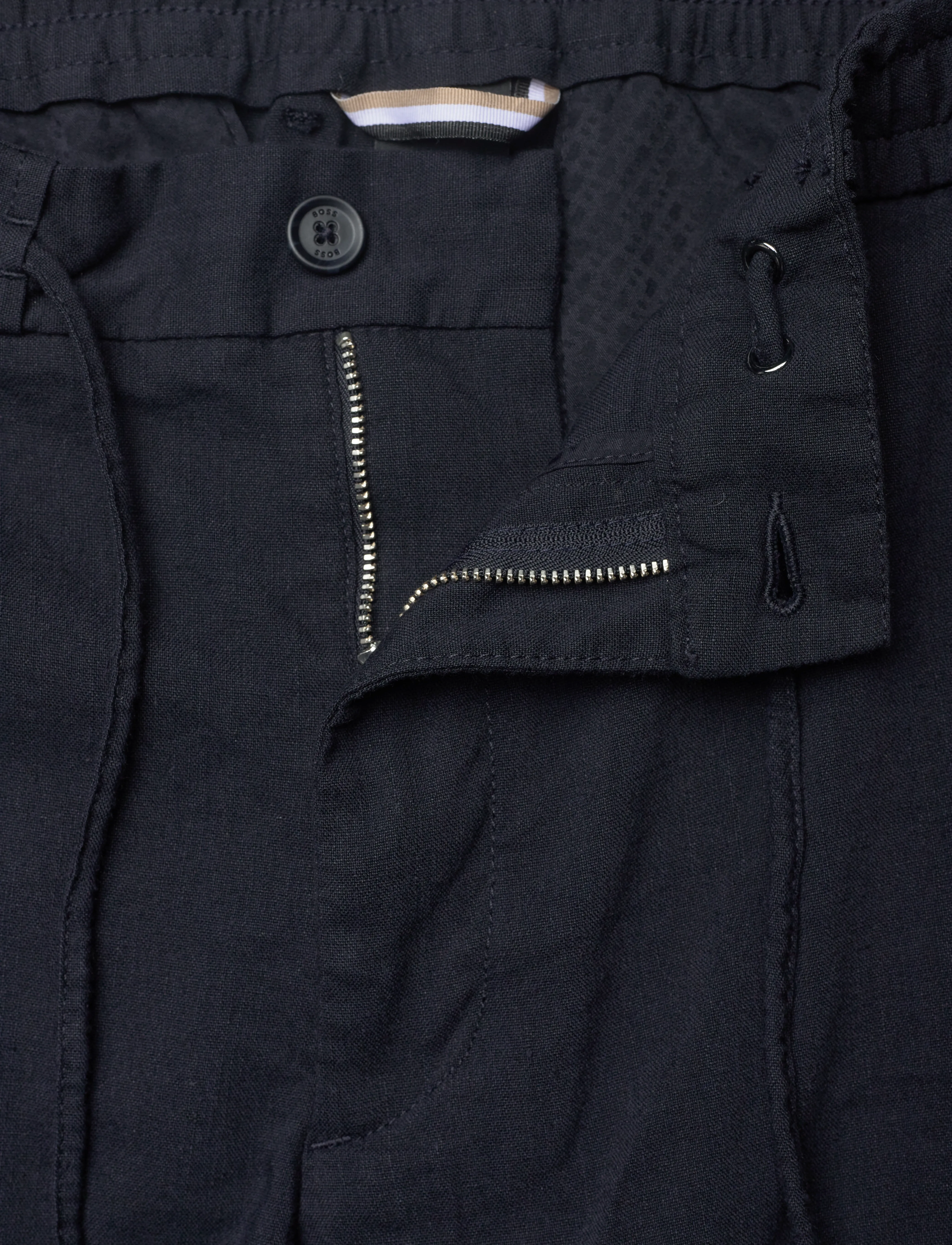 BOSS - C-Kane-RDS - leinenhosen - dark blue - 3