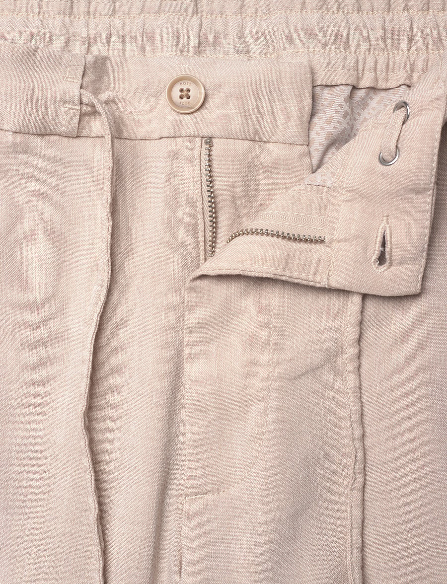BOSS - C-Kane-RDS - leinenhosen - light beige - 3