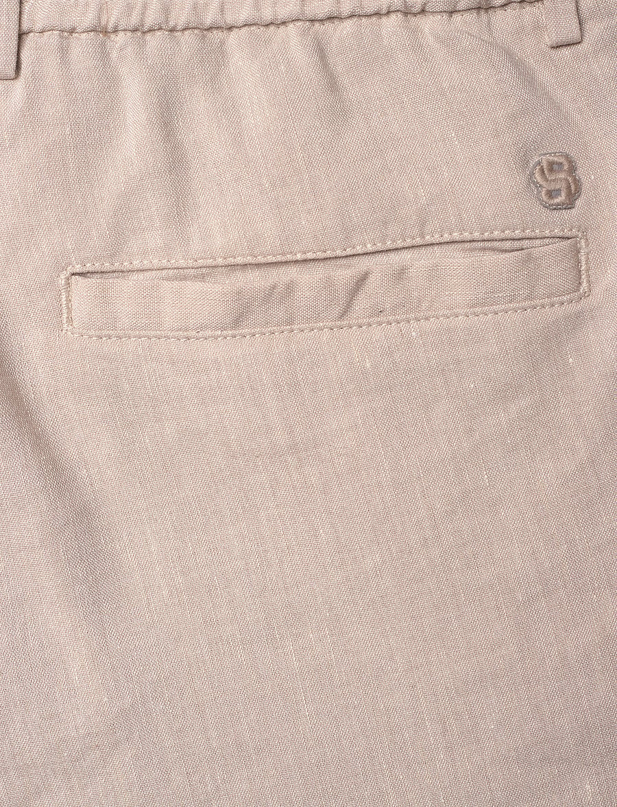 BOSS - C-Kane-RDS - leinenhosen - light beige - 4