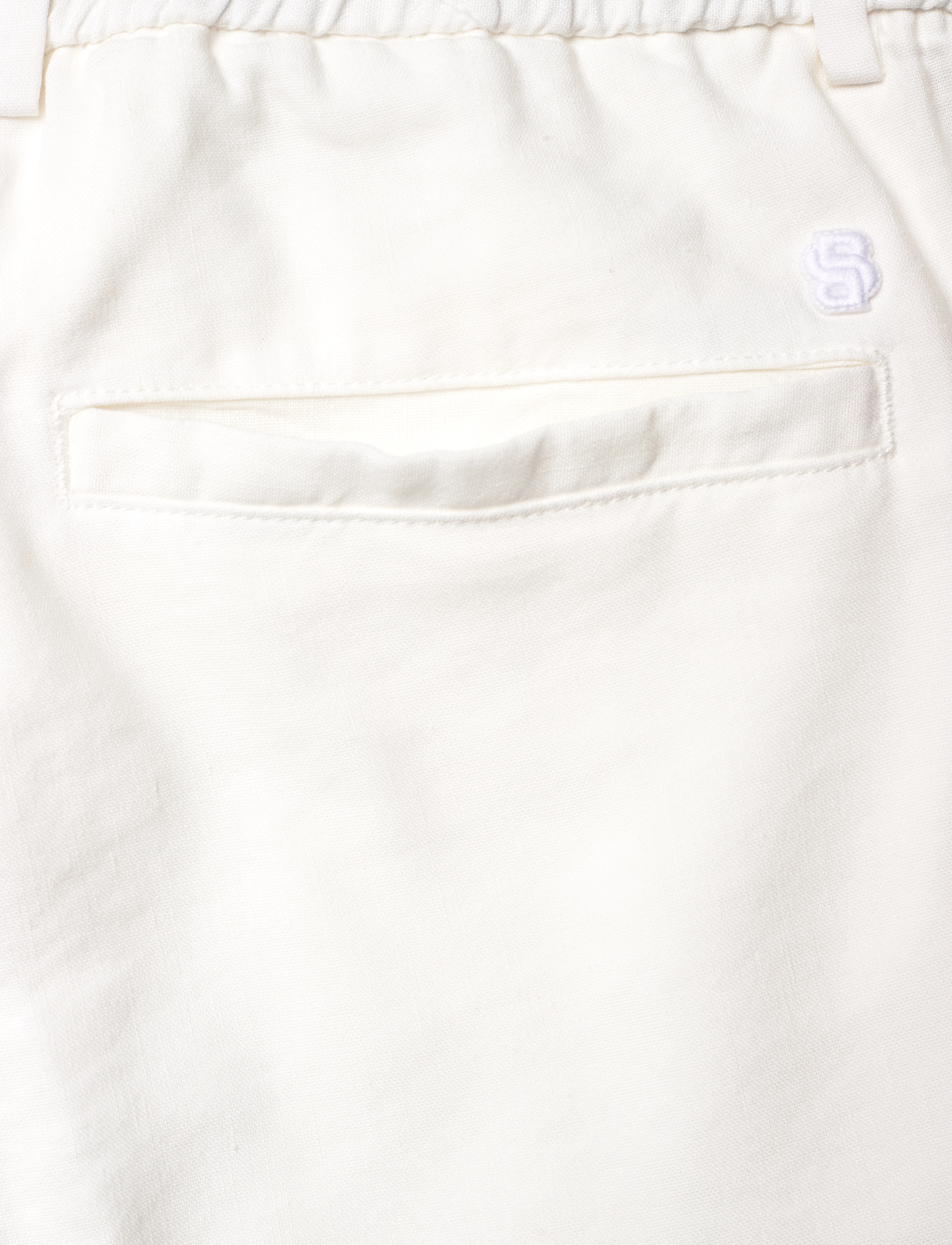 BOSS - C-Kane-RDS - leinenhosen - white - 4