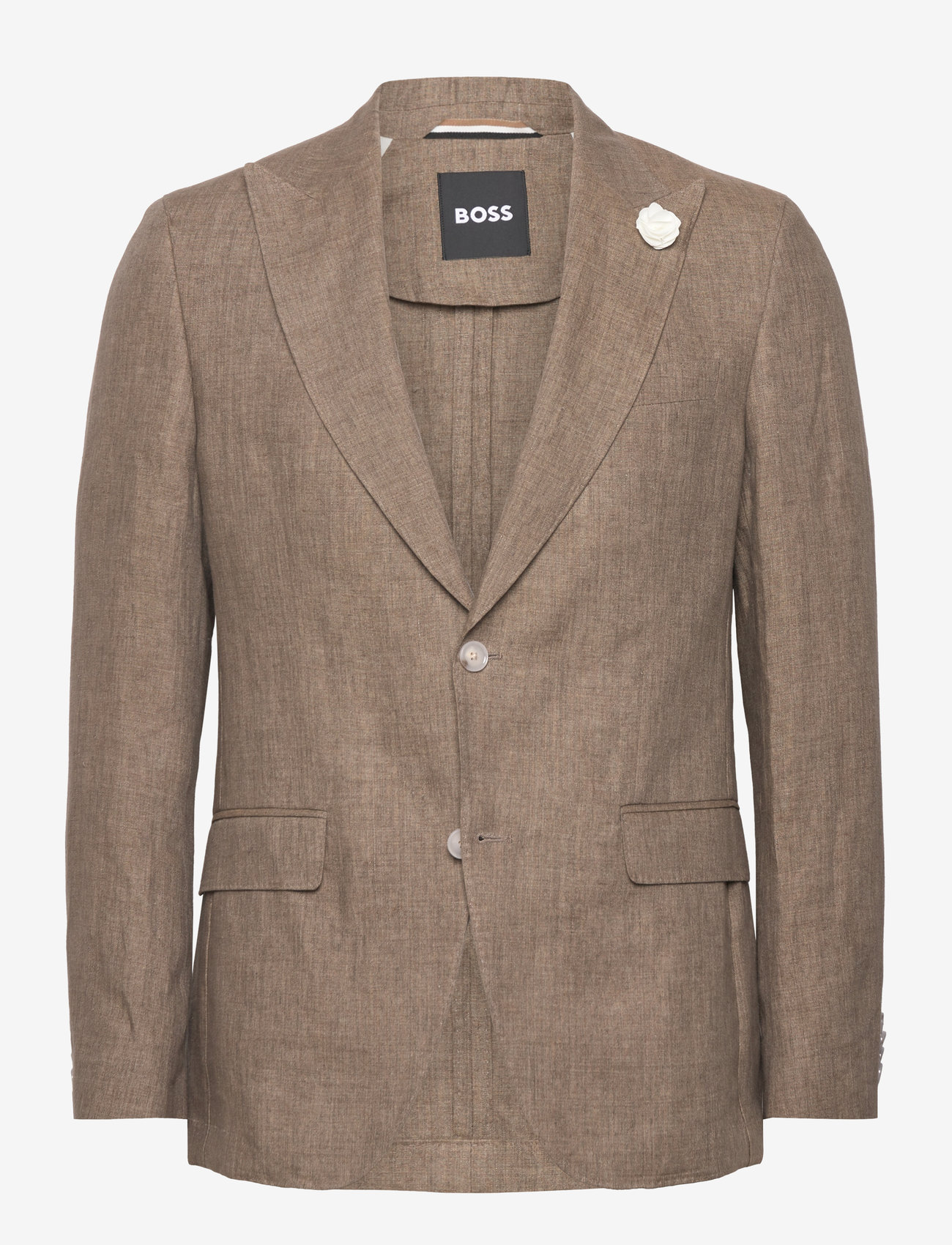 BOSS - C-Huge-Peak-252 - einreiher - dark brown - 0