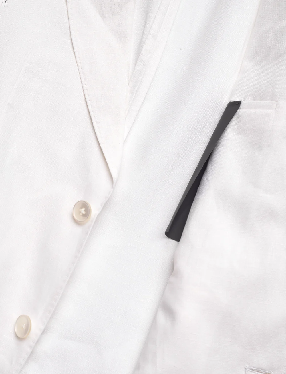 BOSS - C-Huge-Peak-252 - enkeltradede blazere - white - 4