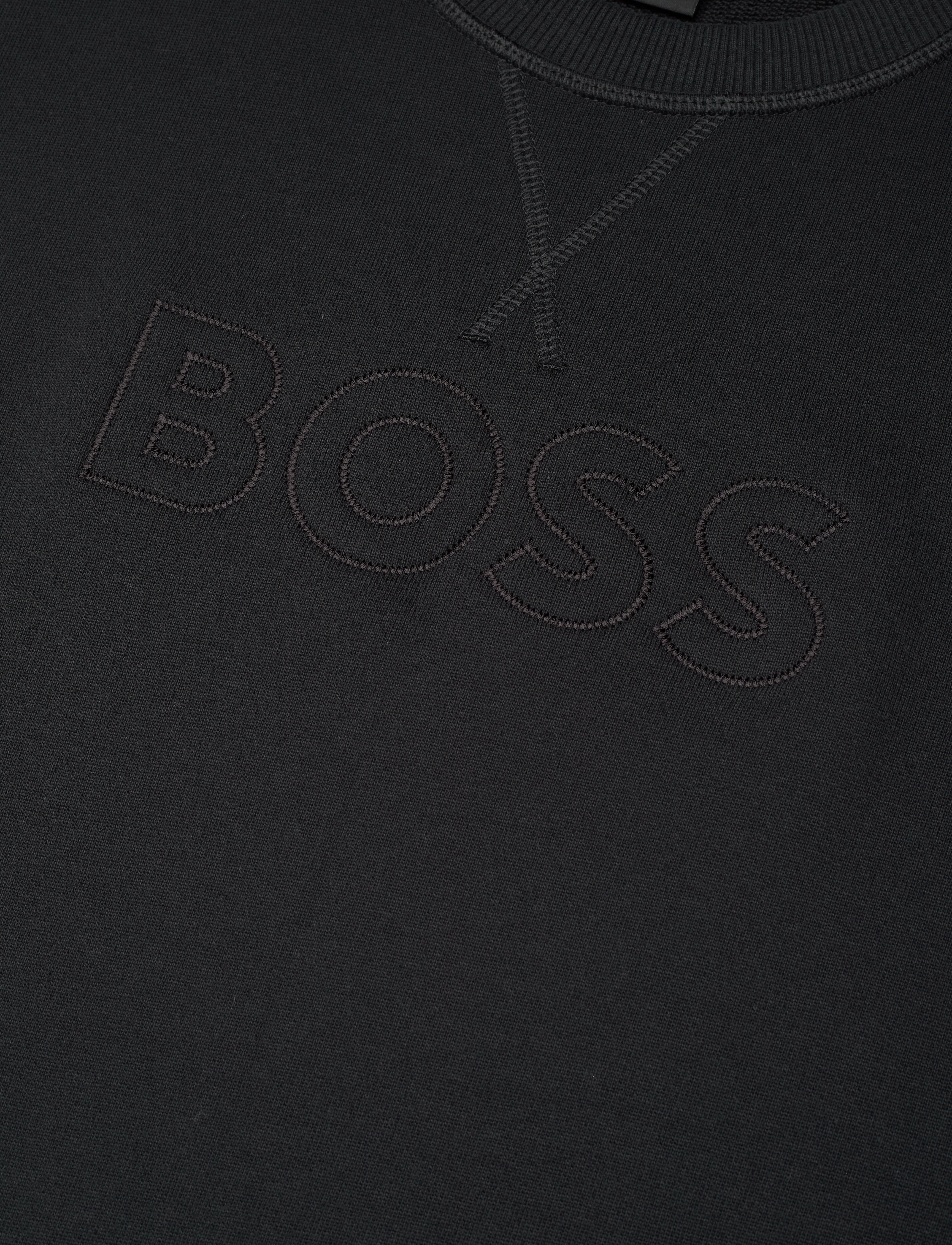 BOSS - David T-Shirt - kortärmade t-shirts - black - 2