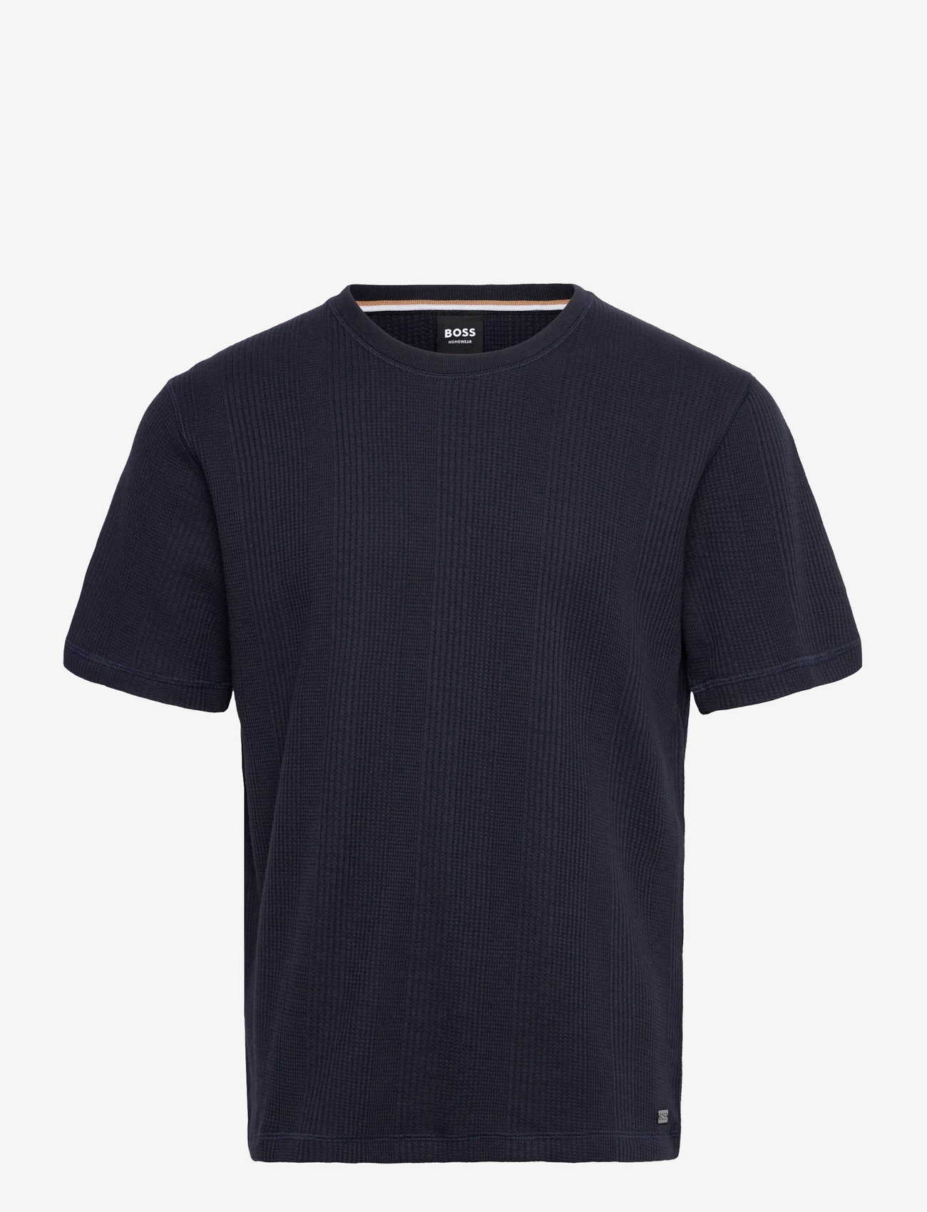 BOSS - Structure T-Shirt - kurzärmelig - dark blue - 0