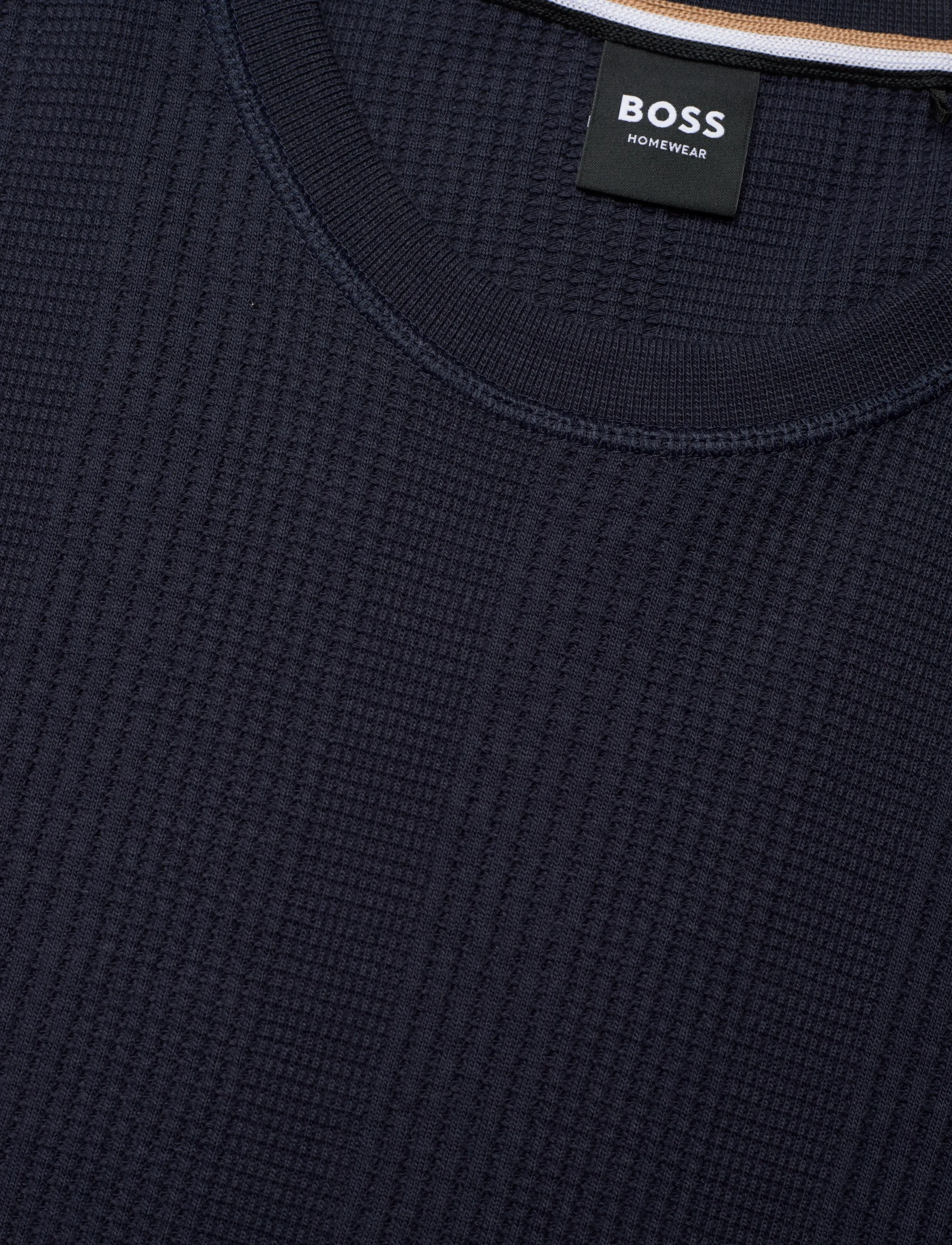 BOSS - Structure T-Shirt - kurzärmelige - dark blue - 2