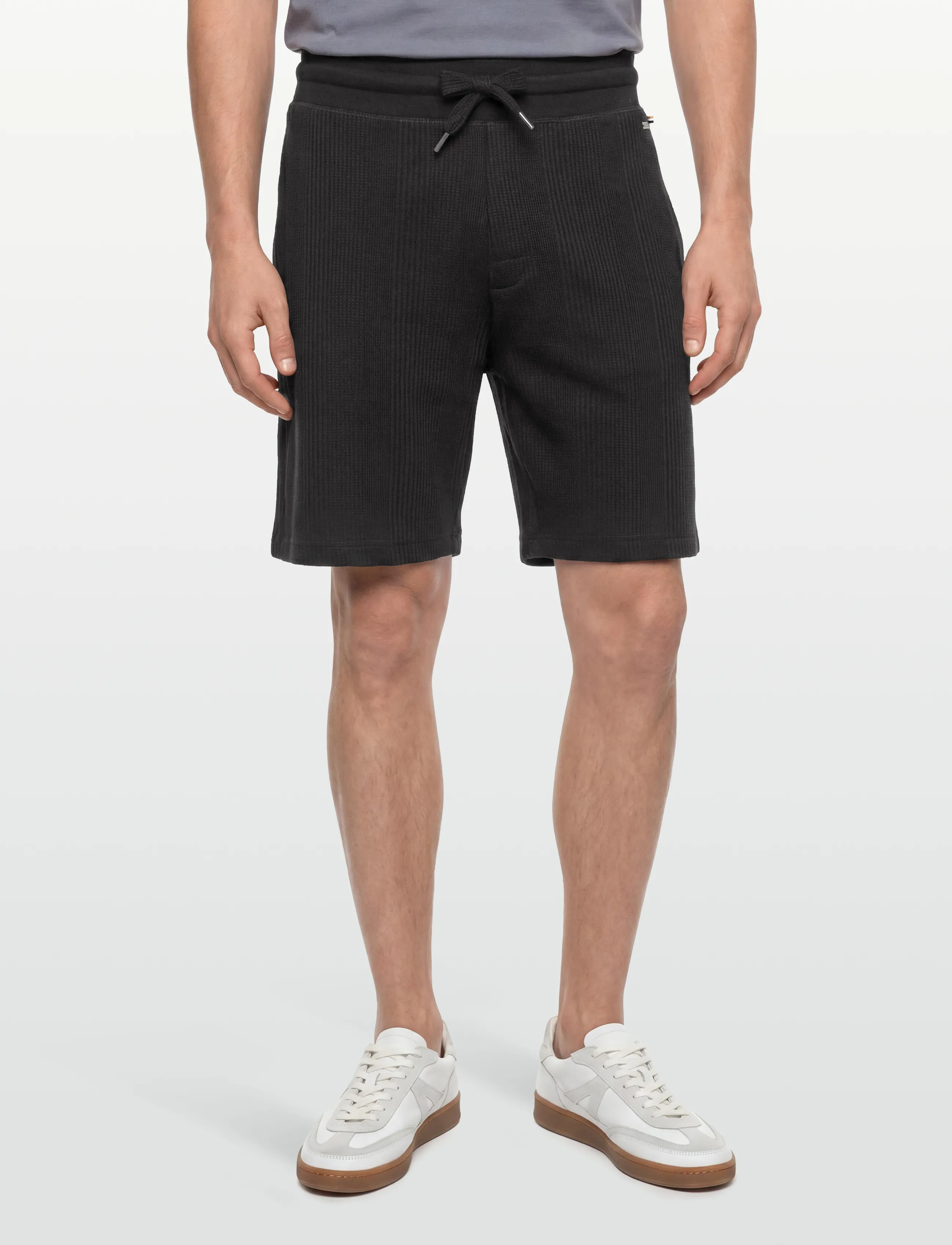 BOSS - Structure Shorts - afslappede shorts - black - 3