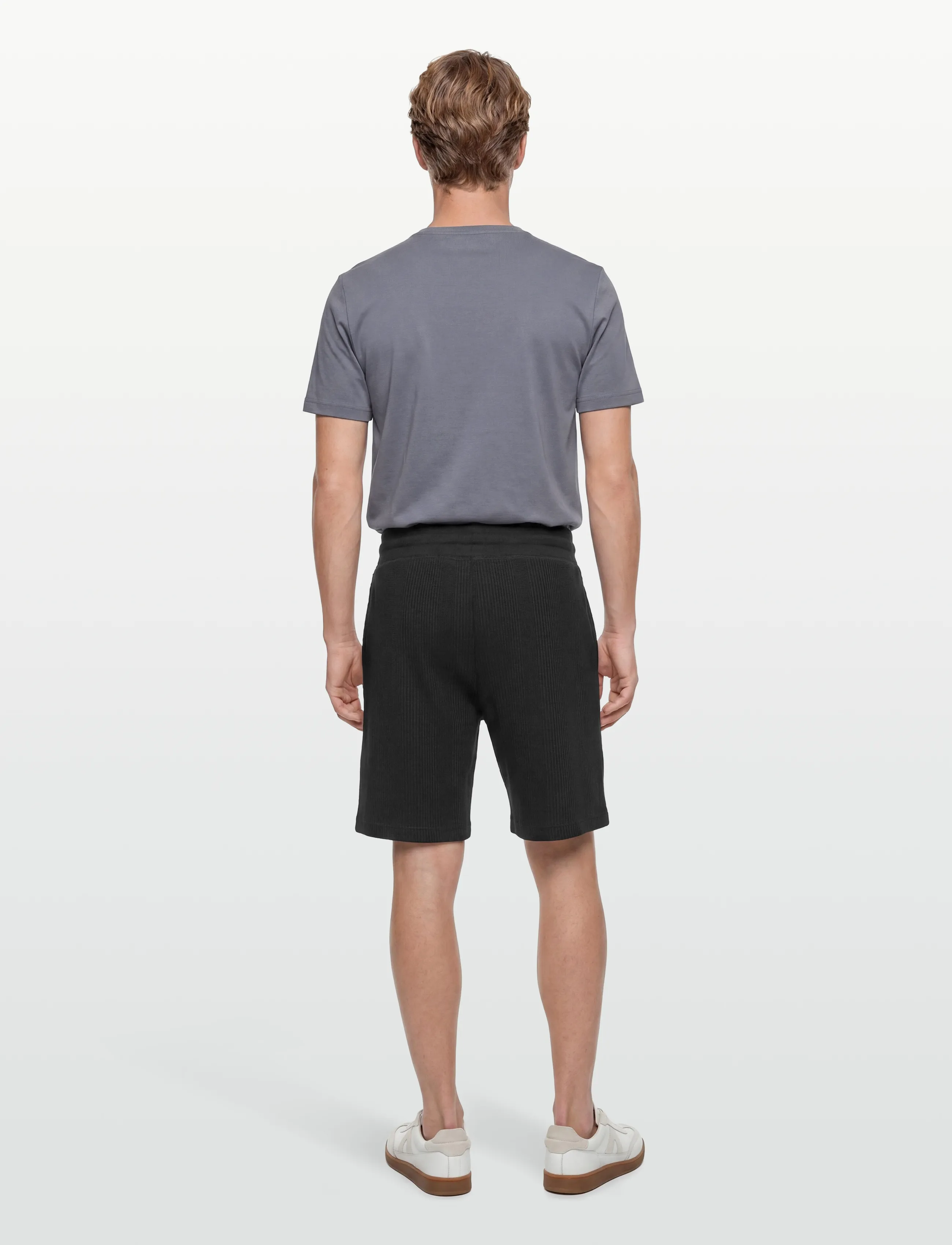 BOSS - Structure Shorts - afslappede shorts - black - 4