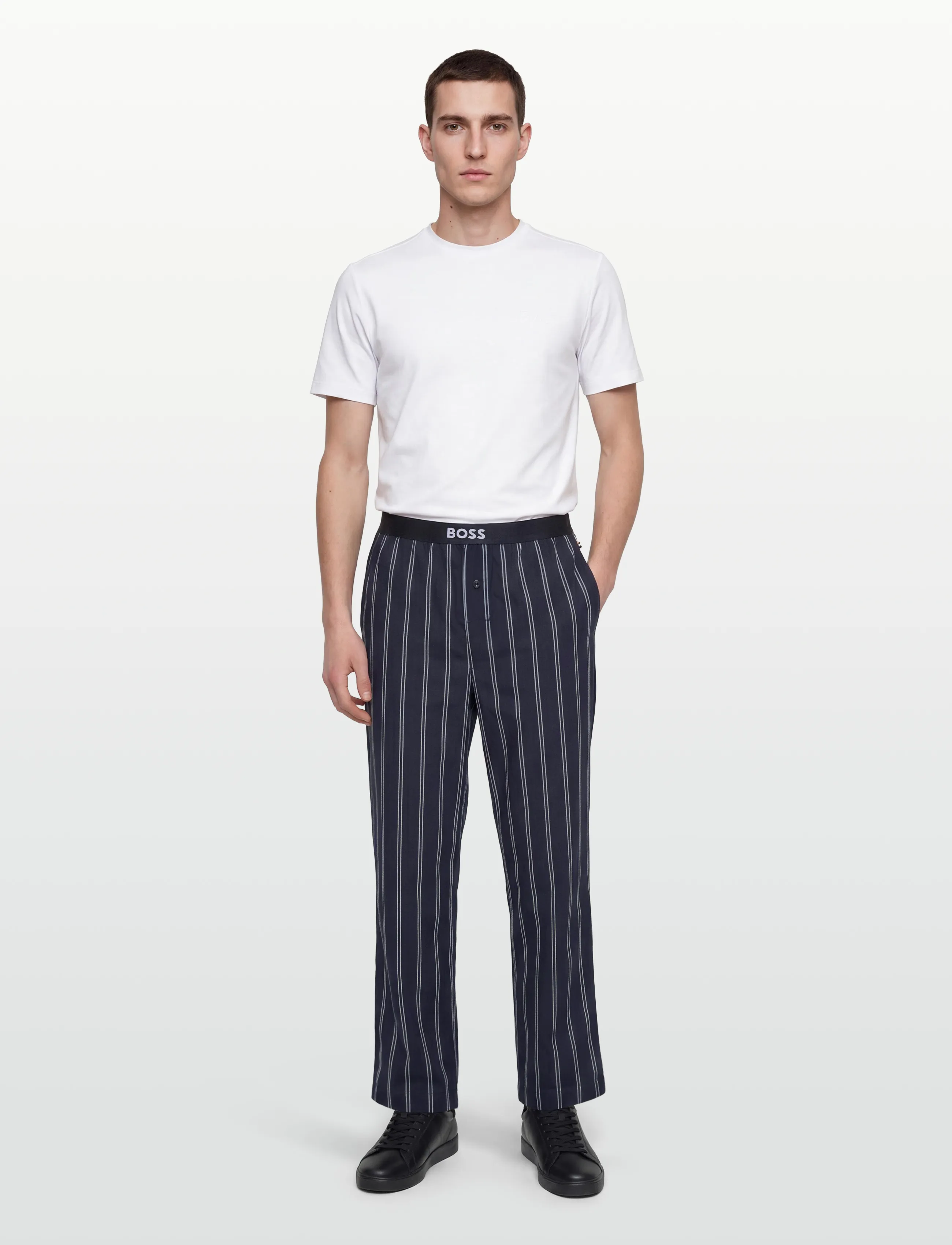 BOSS Easy Pants Ew, XL, Designer, Marineblau - Sweatpants, Männerswear