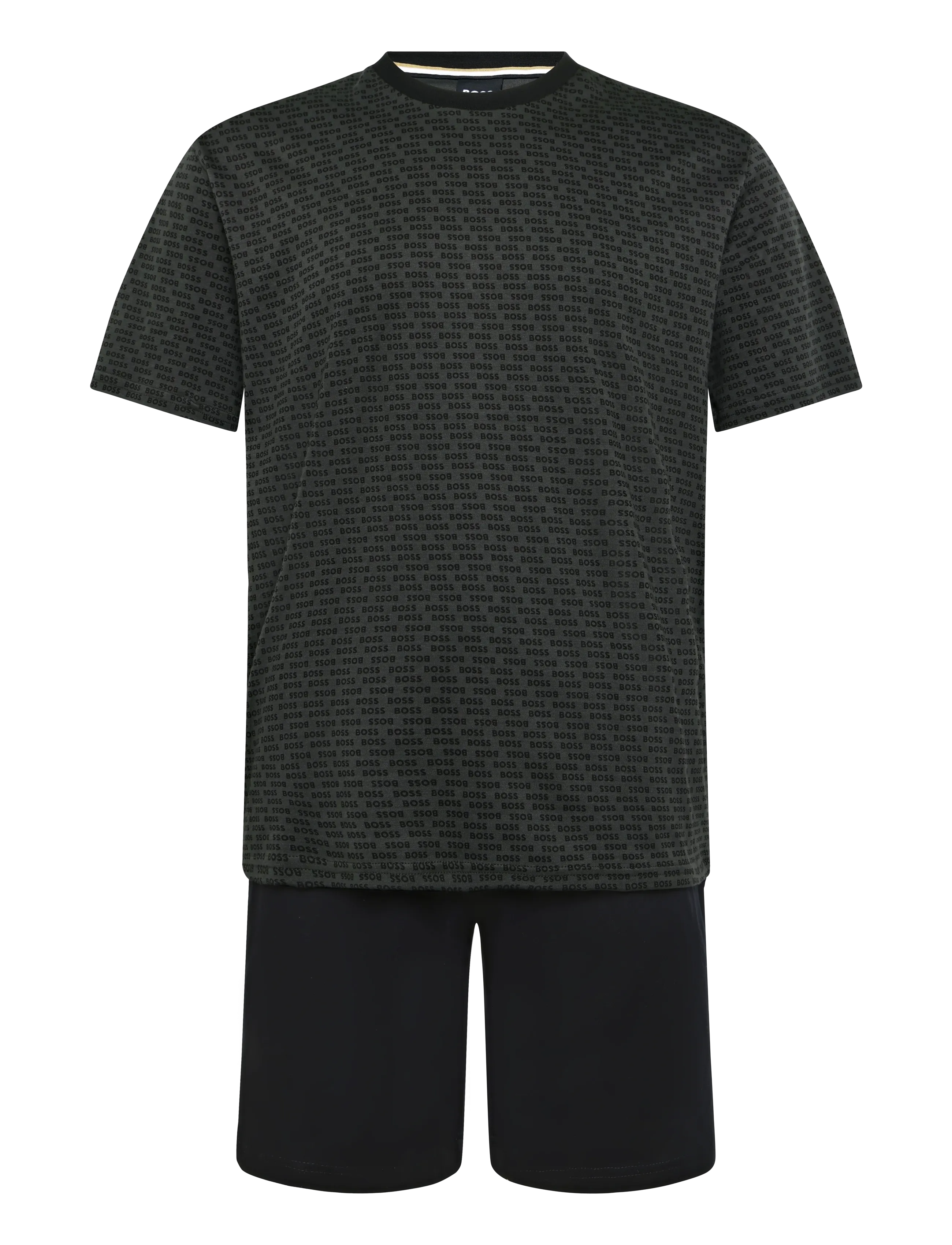 BOSS Relax Short Set, XXL, Night & Loungewear, Schwarz - Pyjamas (set), Männerswear