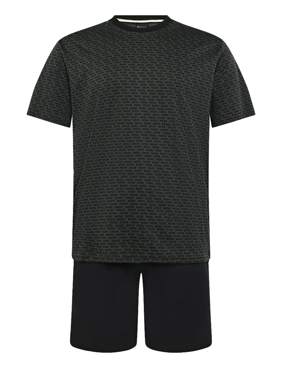 BOSS - Relax Short Set - pyjama sets - black - 0