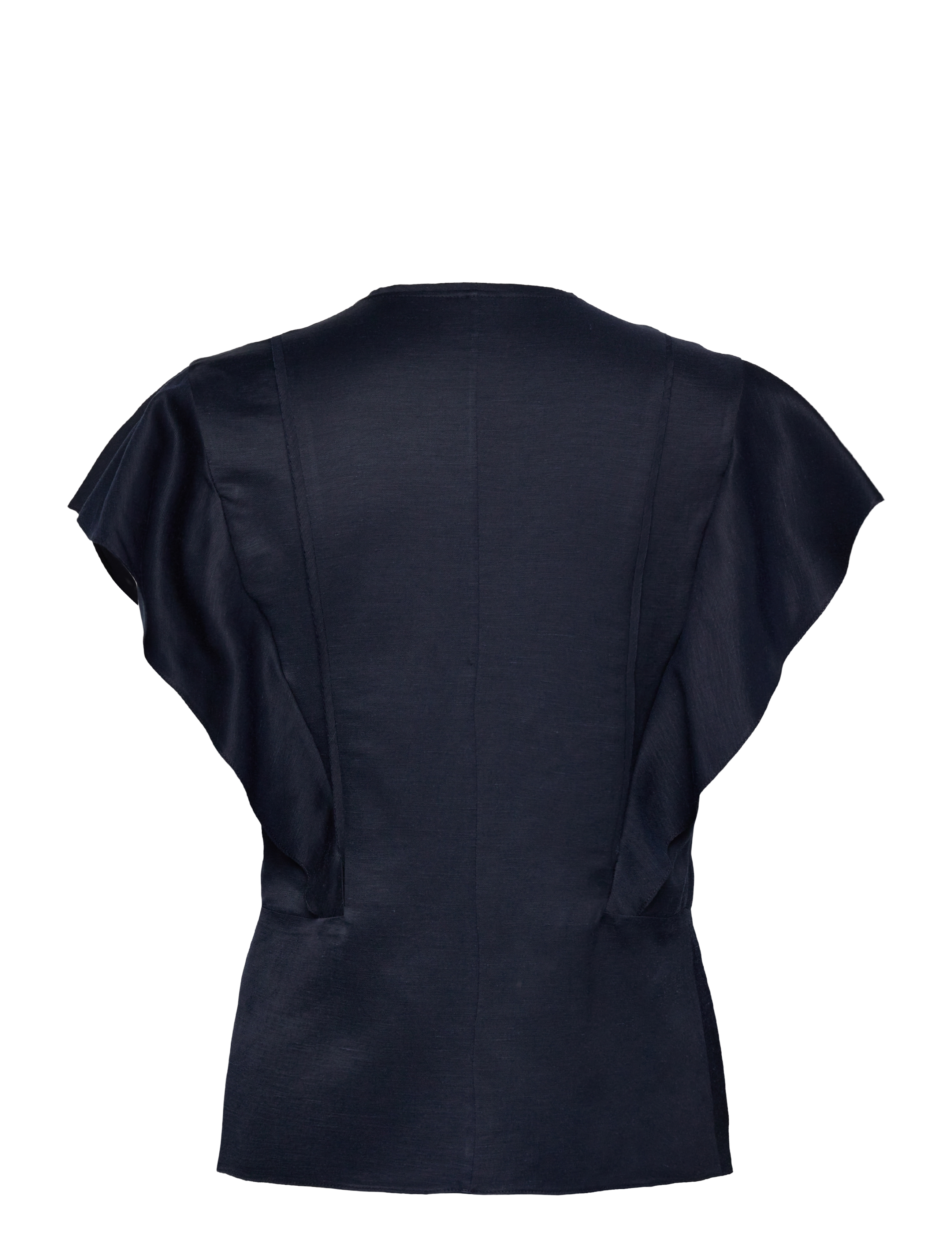 BOSS - Beliniara - kurzärmelige blusen - dark blue - 1