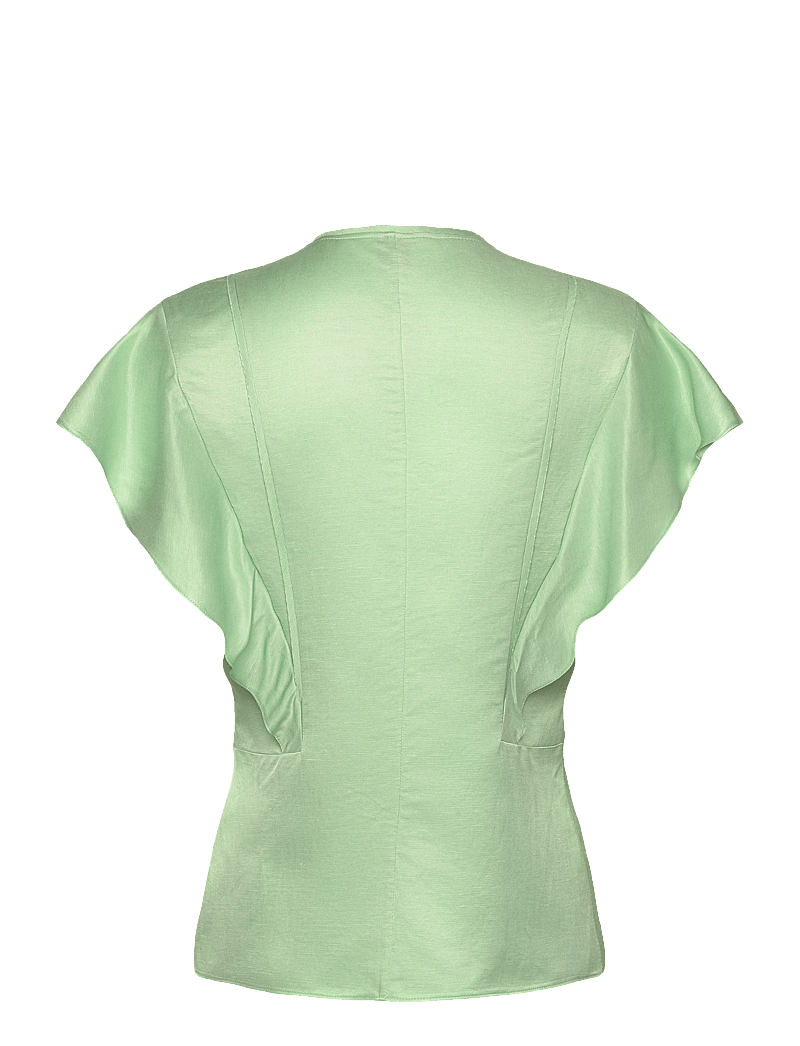 BOSS - Beliniara - kurzämlige blusen - light/pastel green - 1