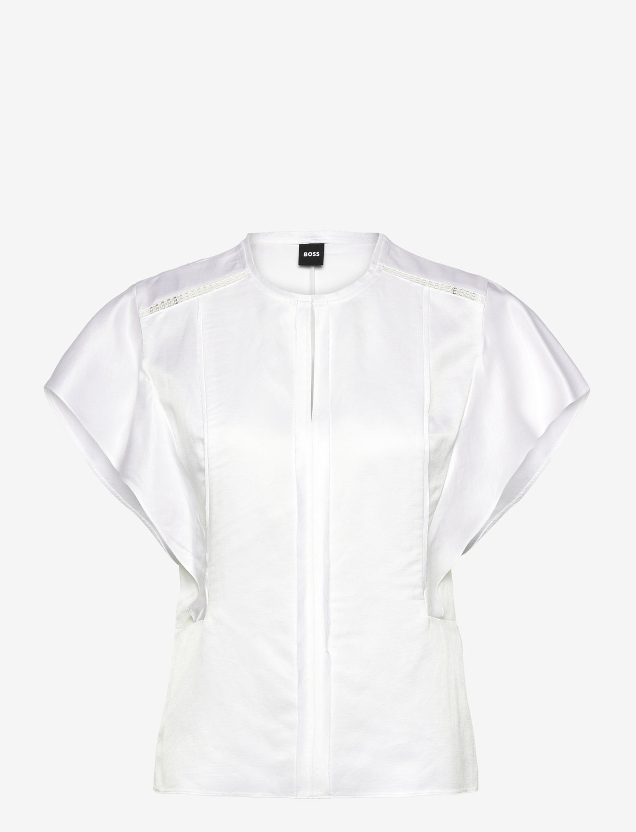BOSS - Beliniara - kurzämlige blusen - white - 0
