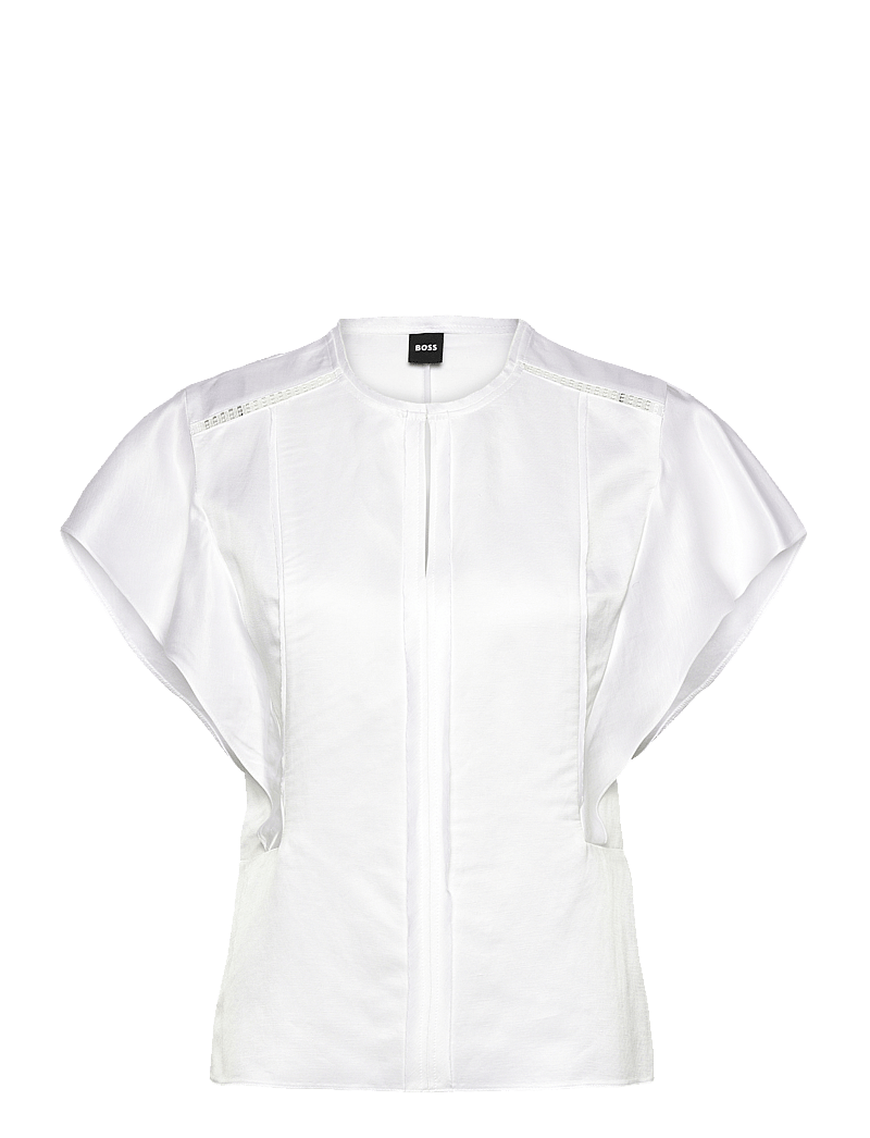 BOSS - Beliniara - kurzämlige blusen - white - 0