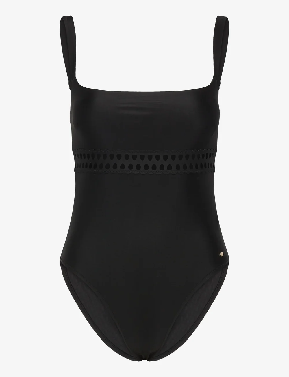 BOSS - EYELET SWIMSUIT - badeanzüge - black - 0