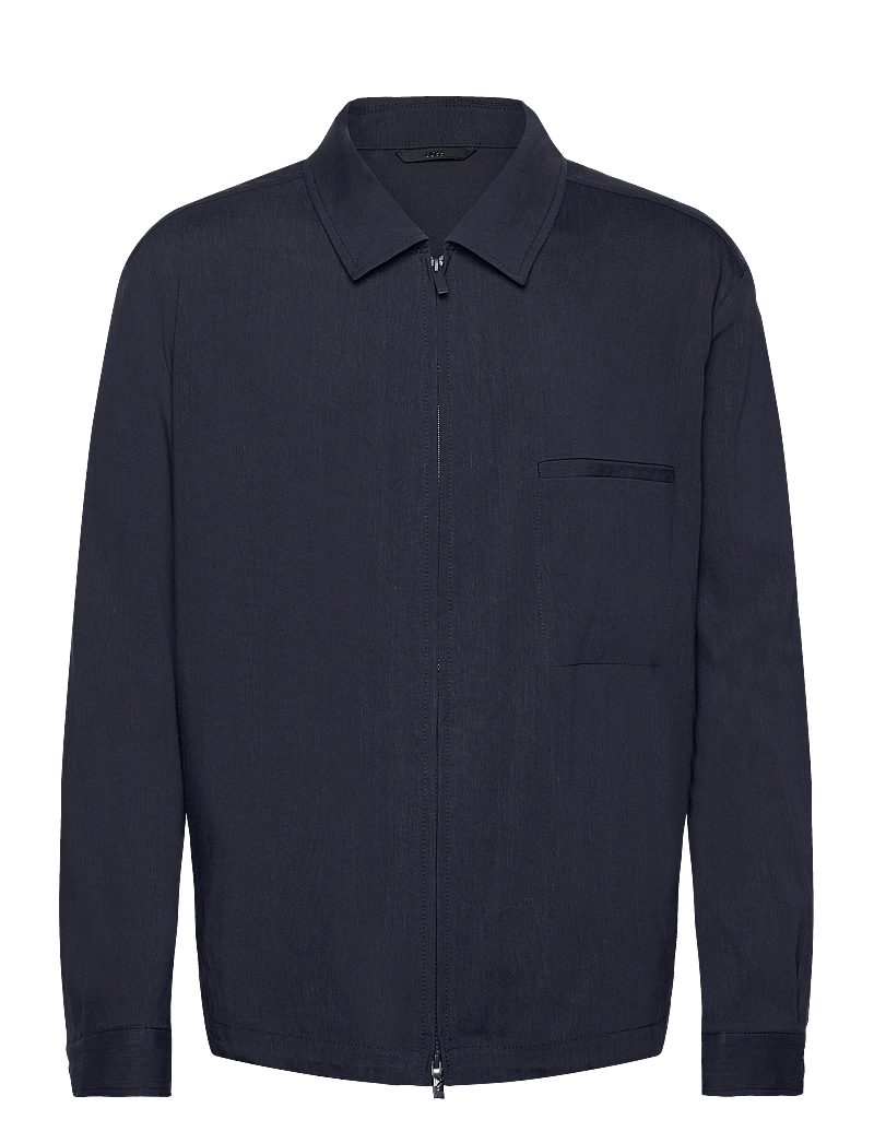 BOSS - P-Carper-Zip-WG-252 - jacken - dark blue - 0