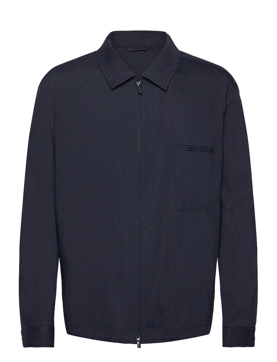 BOSS - P-Carper-Zip-WG-252 - jacken - dark blue - 0