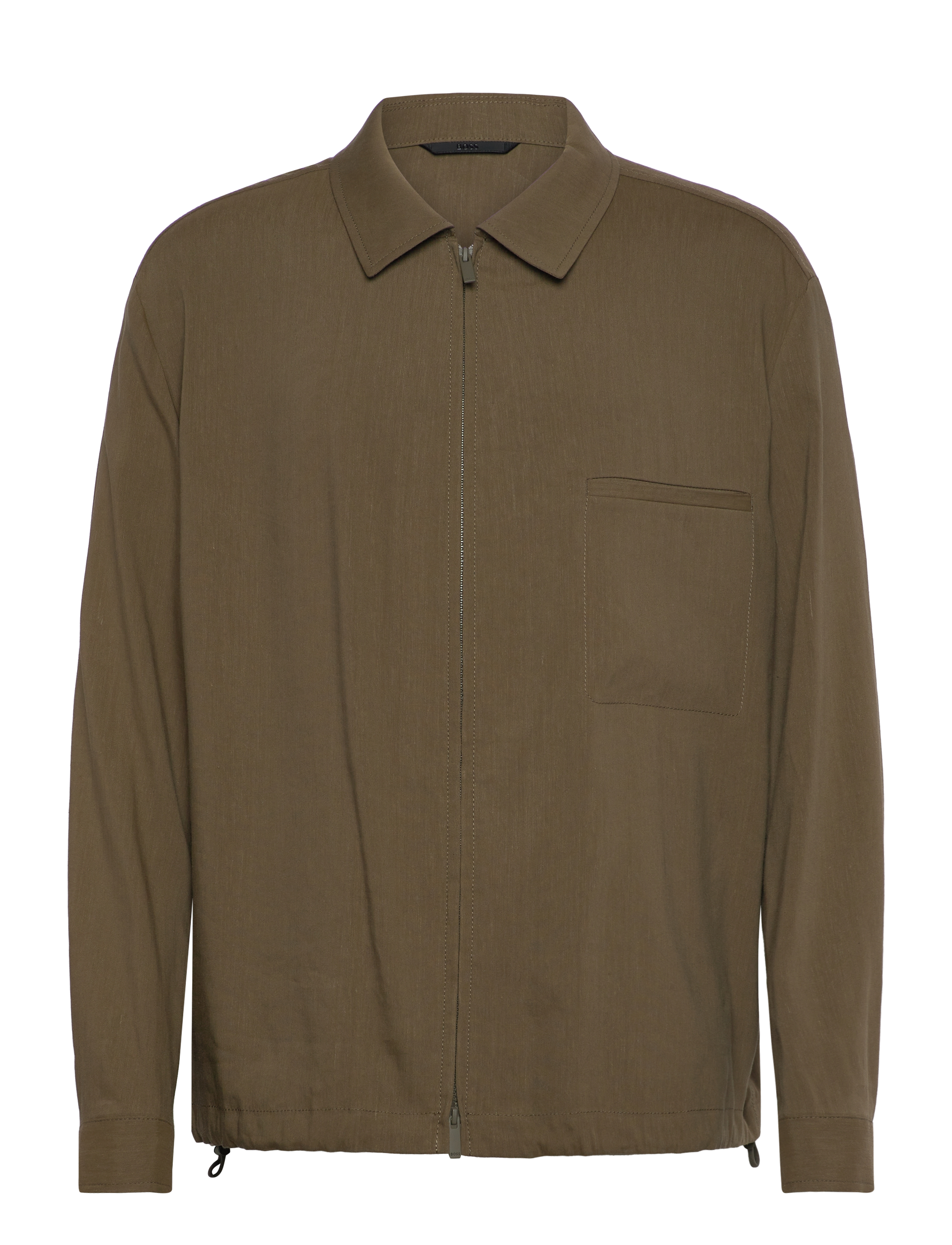 BOSS P-Carper-Zip-Wg-252 Khaki - 56 - Herren
