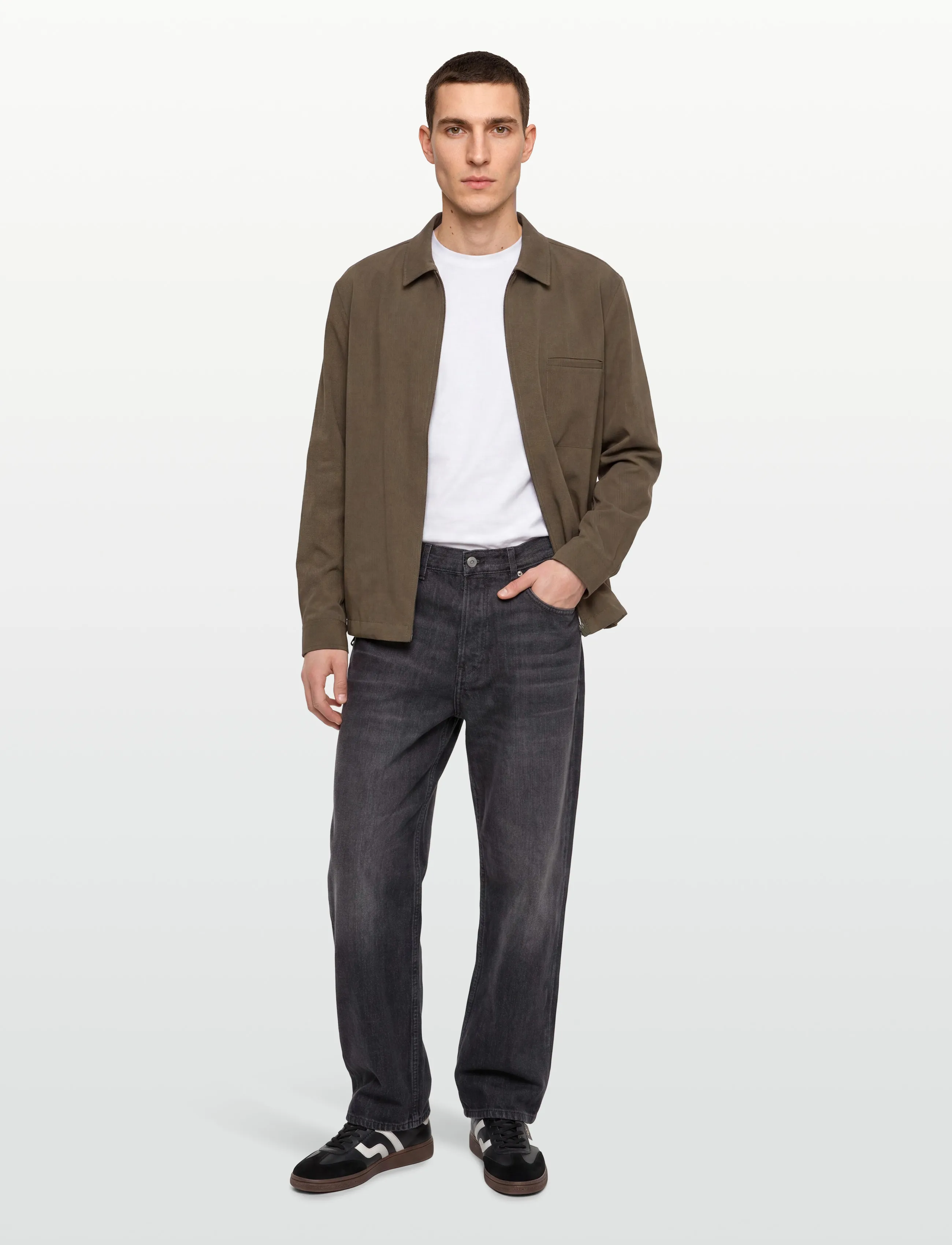 BOSS P-Carper-Zip-WG-252 - Deals - DARK GREEN / khaki/green