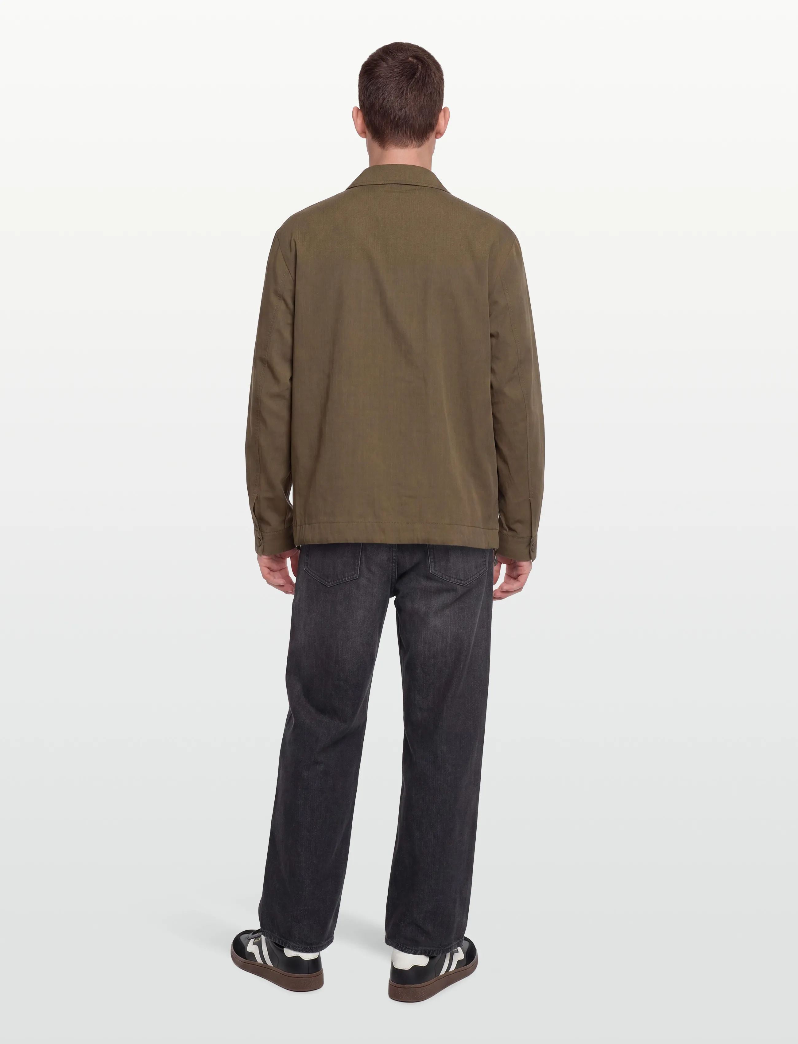 BOSS - P-Carper-Zip-WG-252 - jakid ja mantlid - dark green - 4