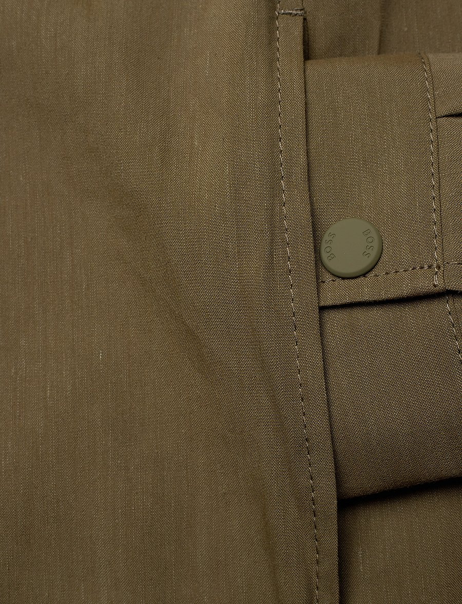 BOSS - P-Carper-Zip-WG-252 - vestes et manteaux - dark green - 3