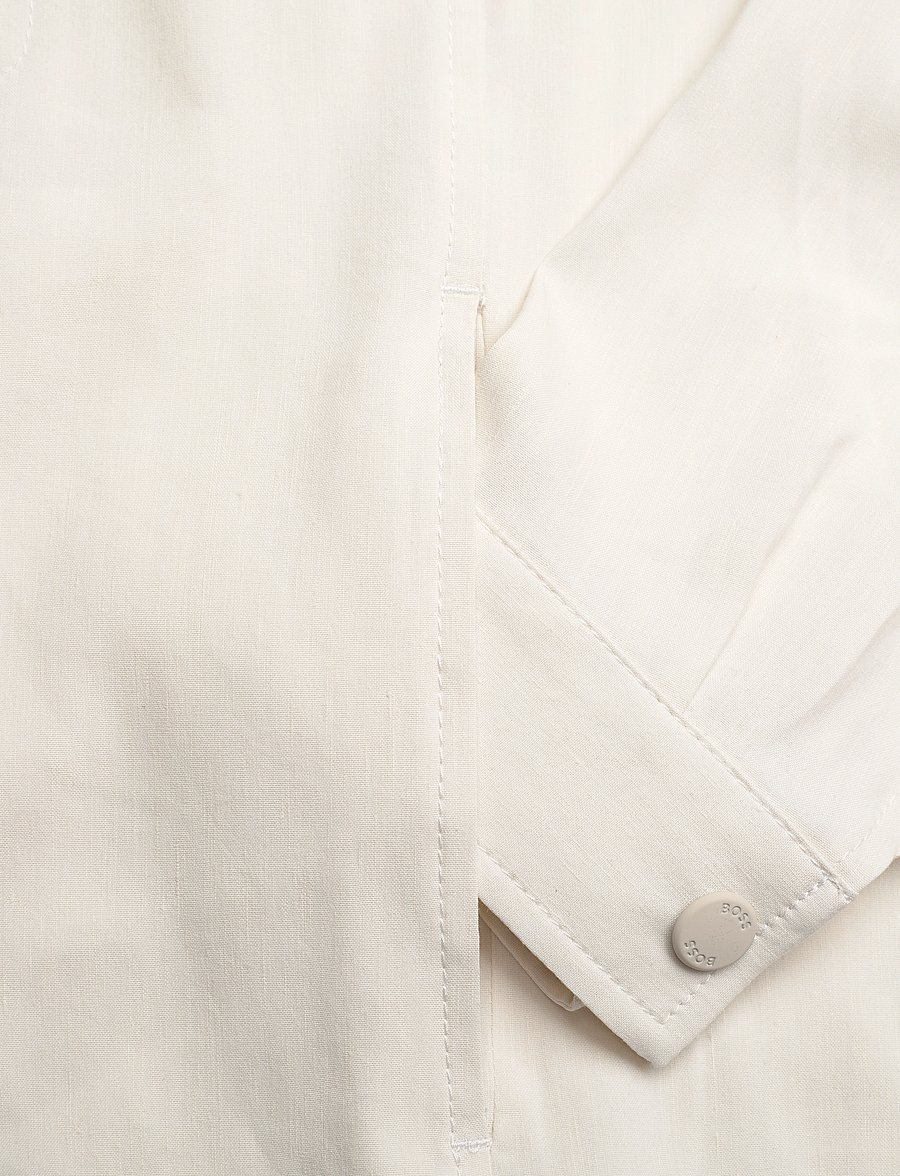 BOSS - P-Carper-Zip-WG-252 - jacken - open white - 4