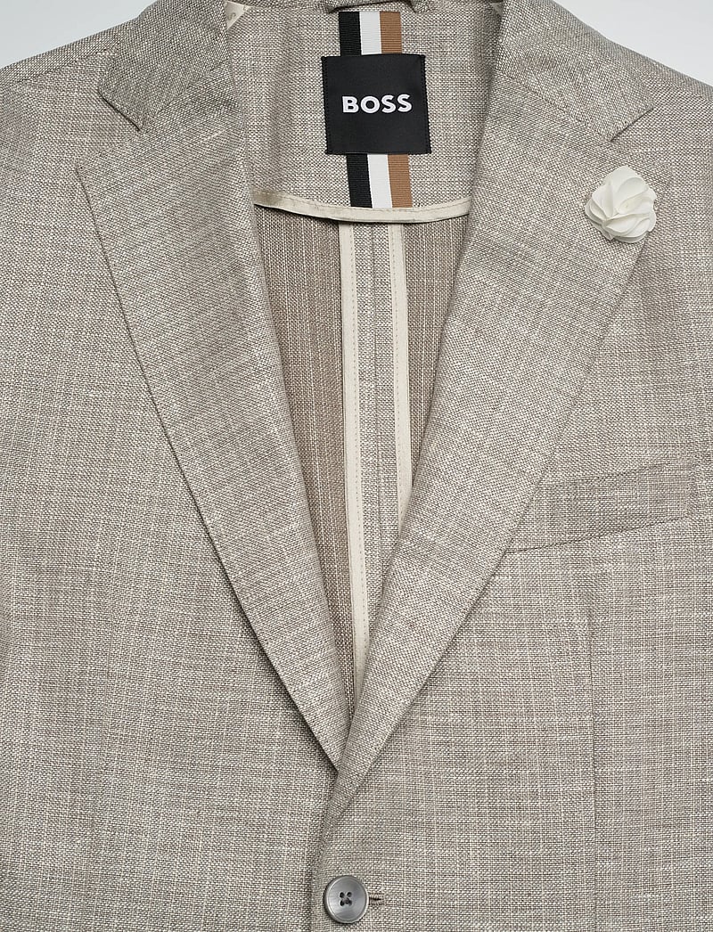 BOSS - C-Hanry-252 - enkeltradede blazere - light beige - 2