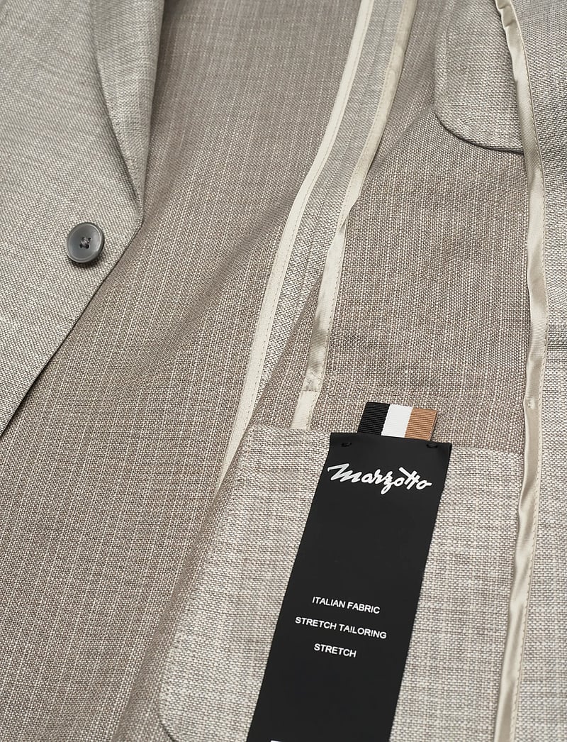 BOSS - C-Hanry-252 - enkeltradede blazere - light beige - 4