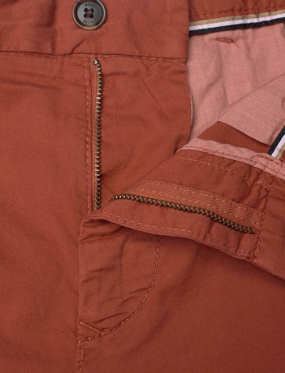 BOSS - H-Slice-Shorts1 - chinos shorts - dark orange - 3