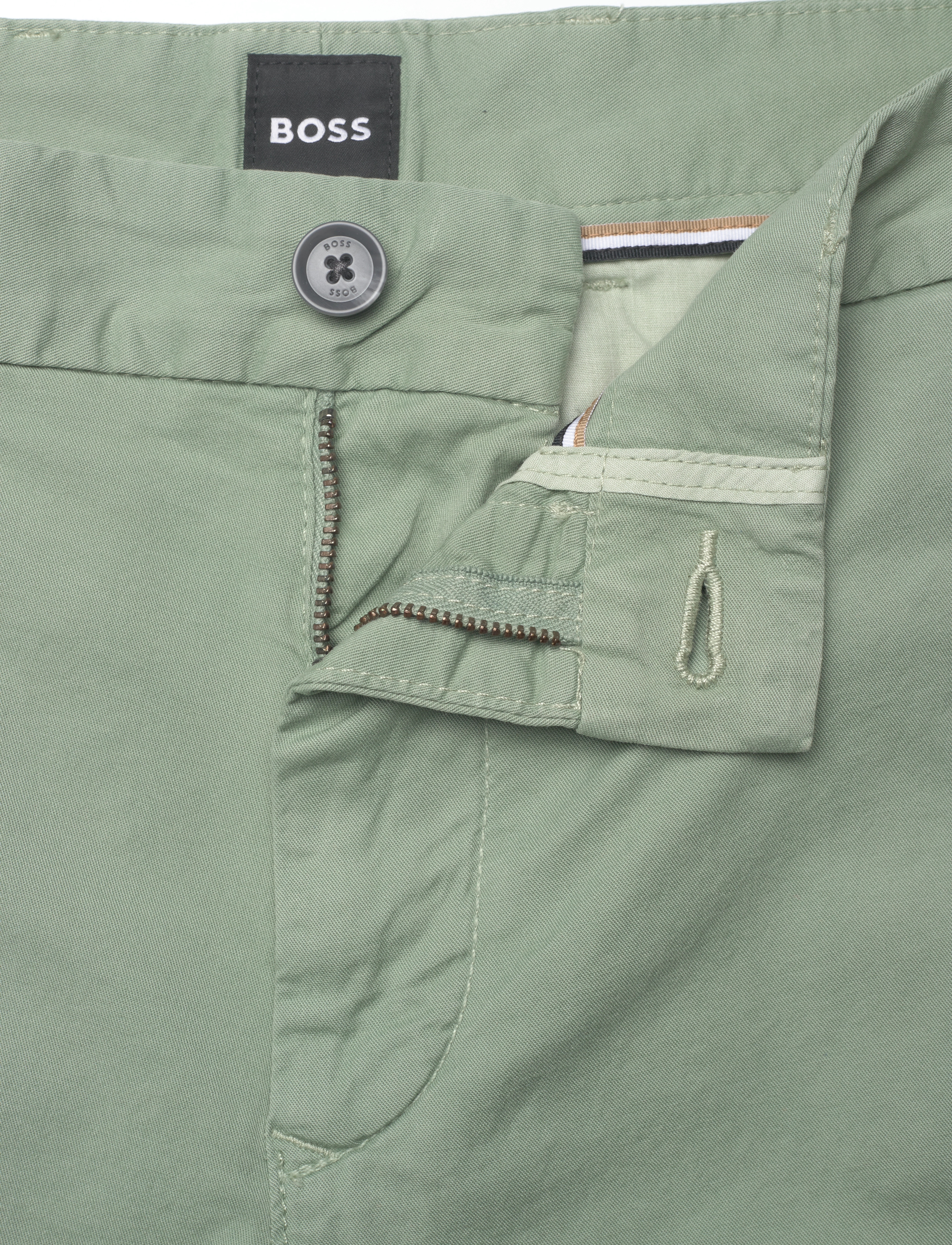 BOSS - H-Slice-Shorts1 - chinos shorts - open green - 3