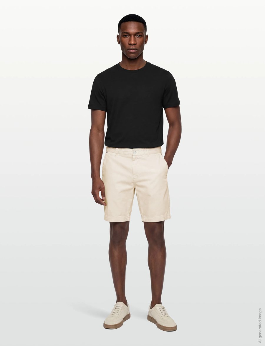 BOSS - H-Slice-Shorts1 - chinos shorts - open white - 0