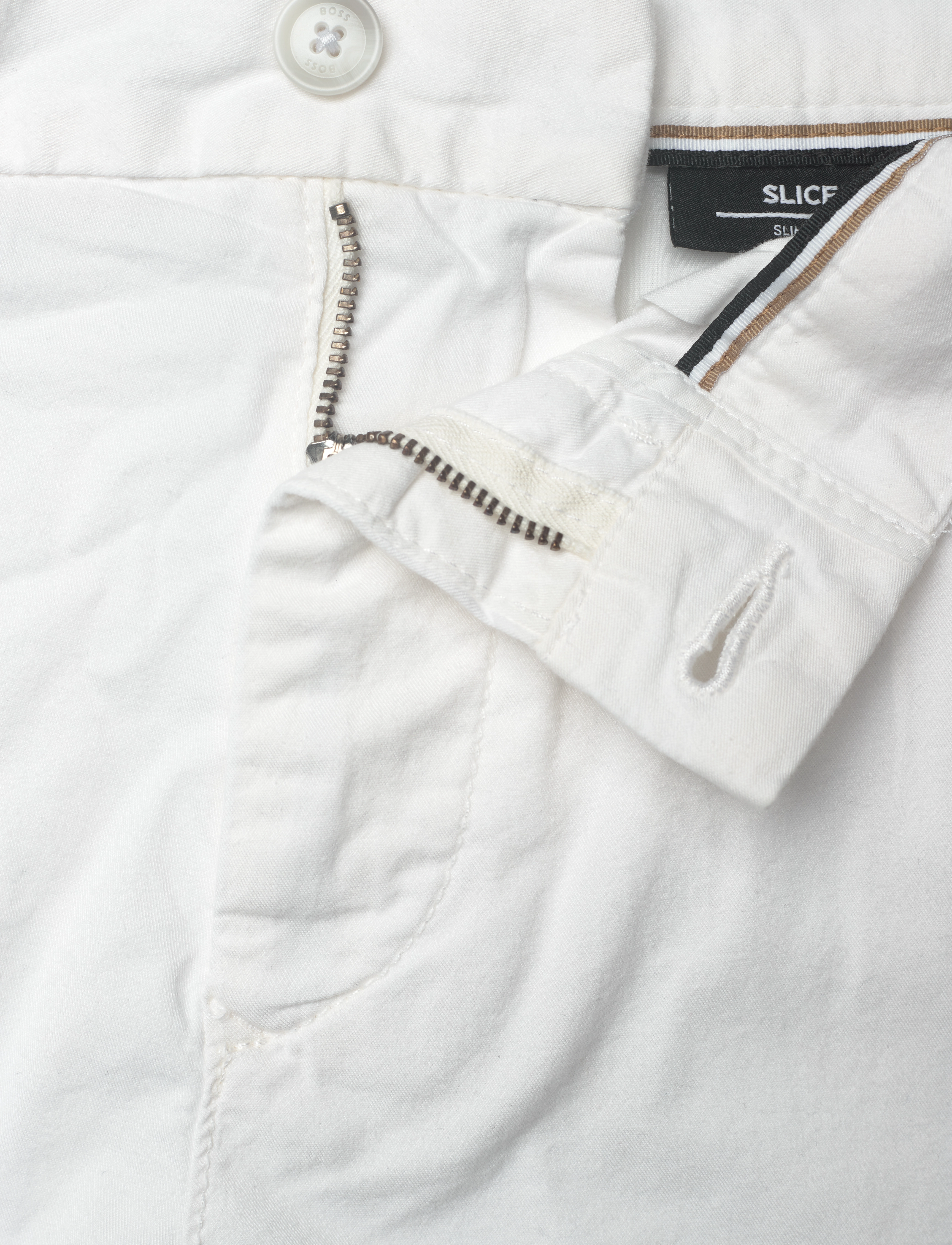 BOSS - H-Slice-Shorts1 - chinos shorts - white - 2