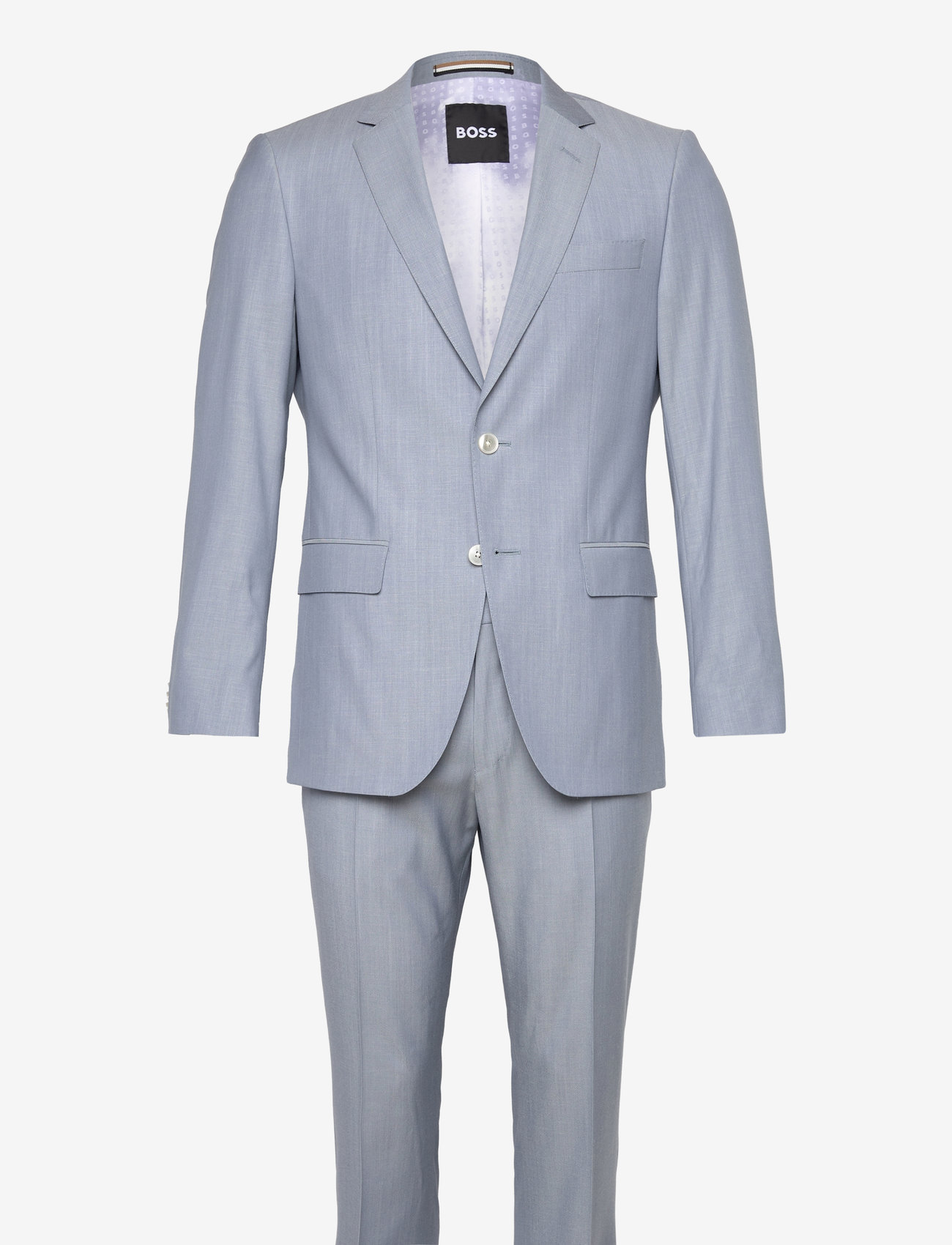 BOSS - H-Huge-2Pcs-224 - double breasted suits - light/pastel blue - 0