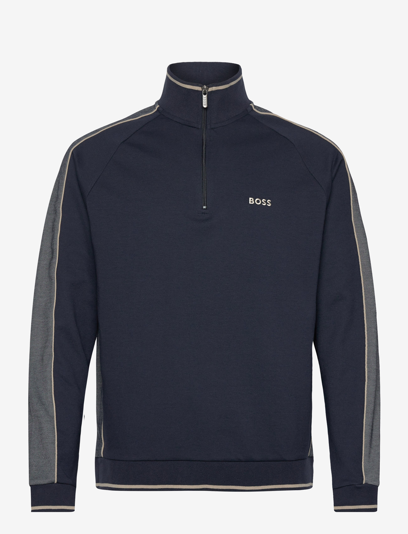 BOSS - Tracksuit 1/4 Jacket - shoppa efter tillfälle - dark blue - 0