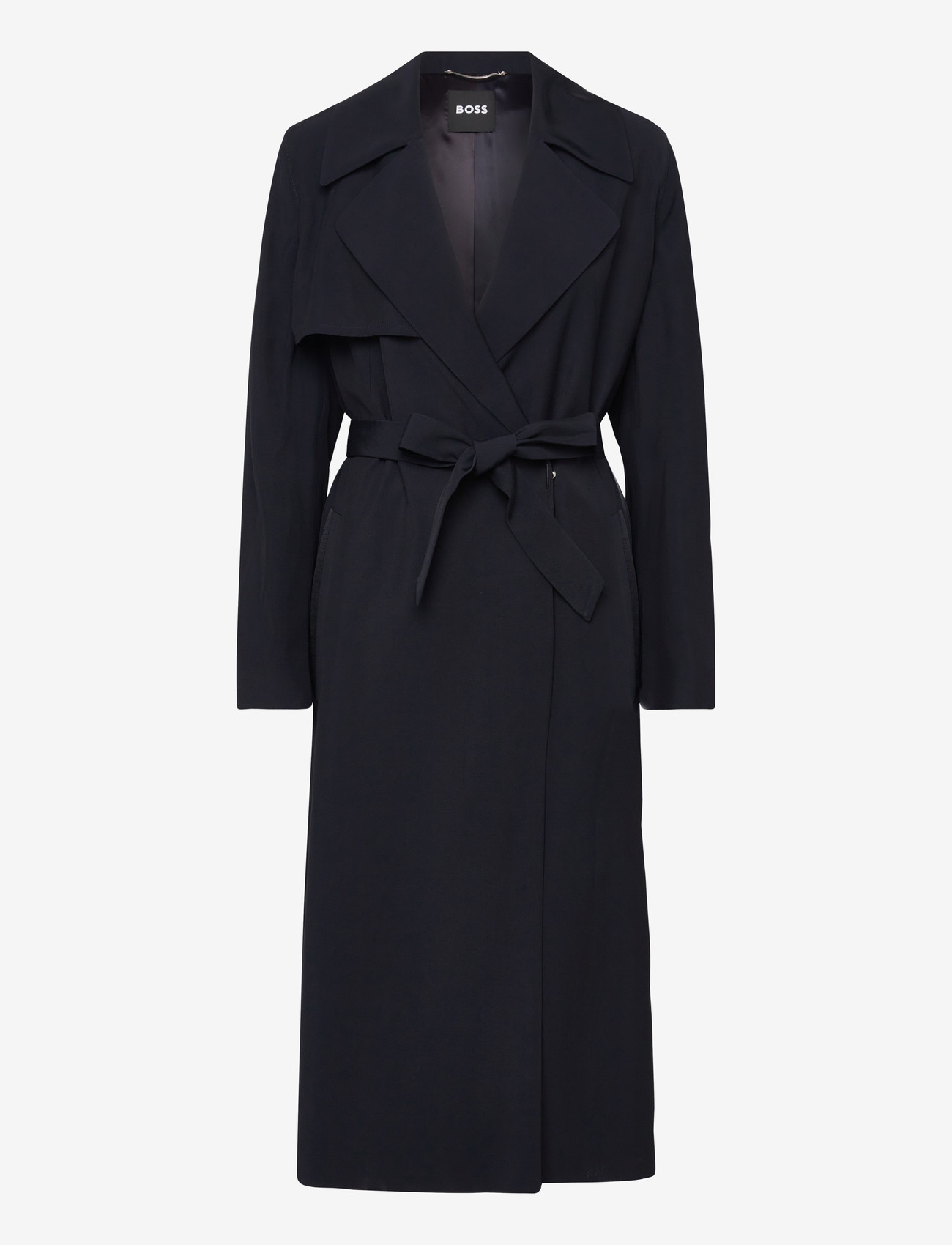 BOSS - Calissya - trench coats - dark blue - 0