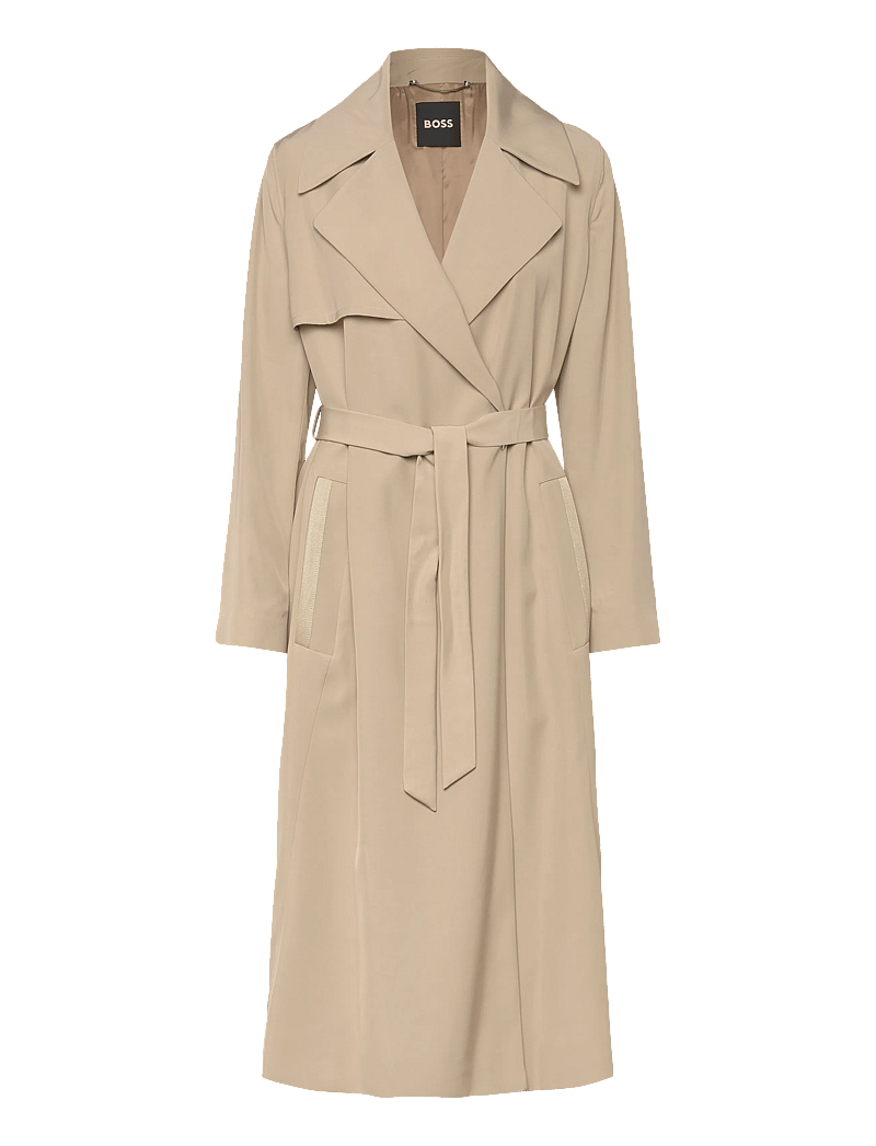 BOSS - Calissya - trenchcoats - light beige - 0