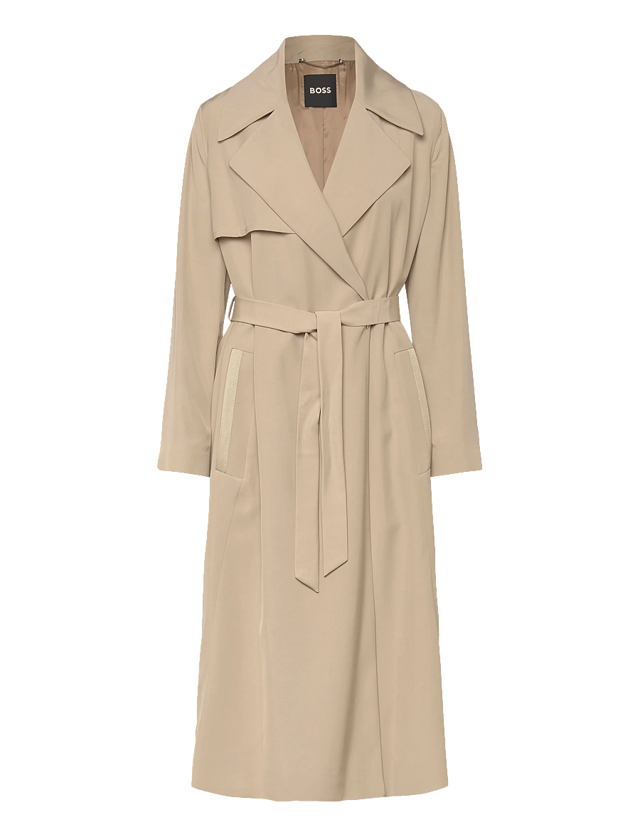 BOSS - Calissya - trenchcoats - light beige - 0
