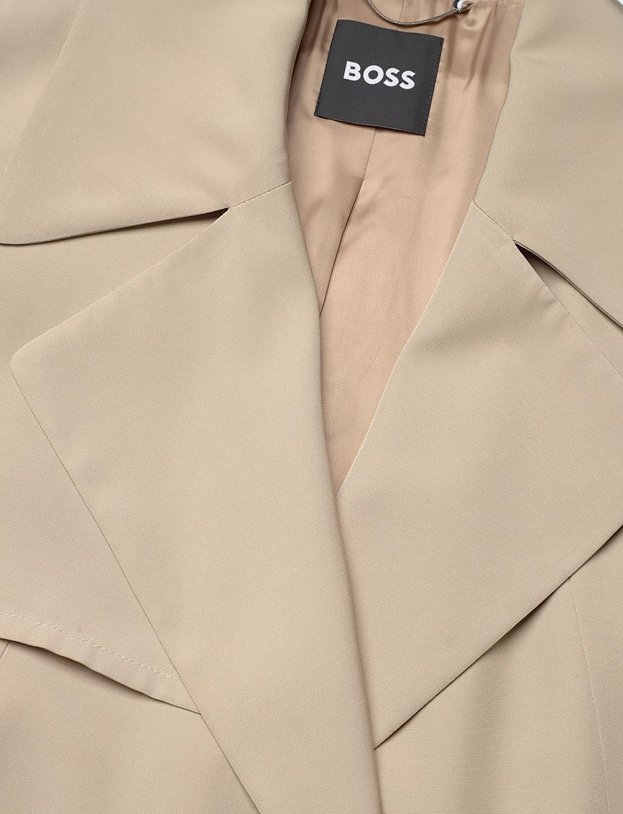 BOSS - Calissya - trenchcoats - light beige - 2