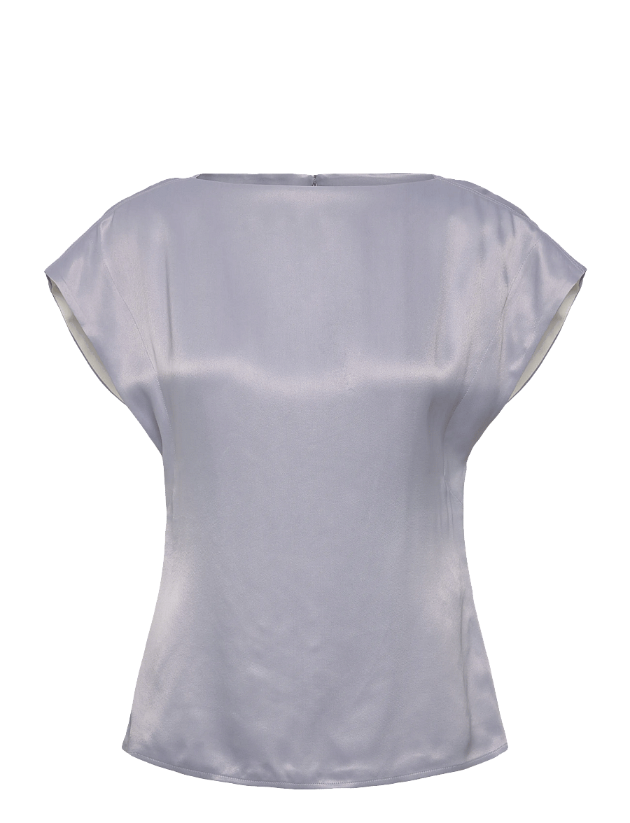 BOSS - Bavati - kurzärmelige blusen - light/pastel grey - 0