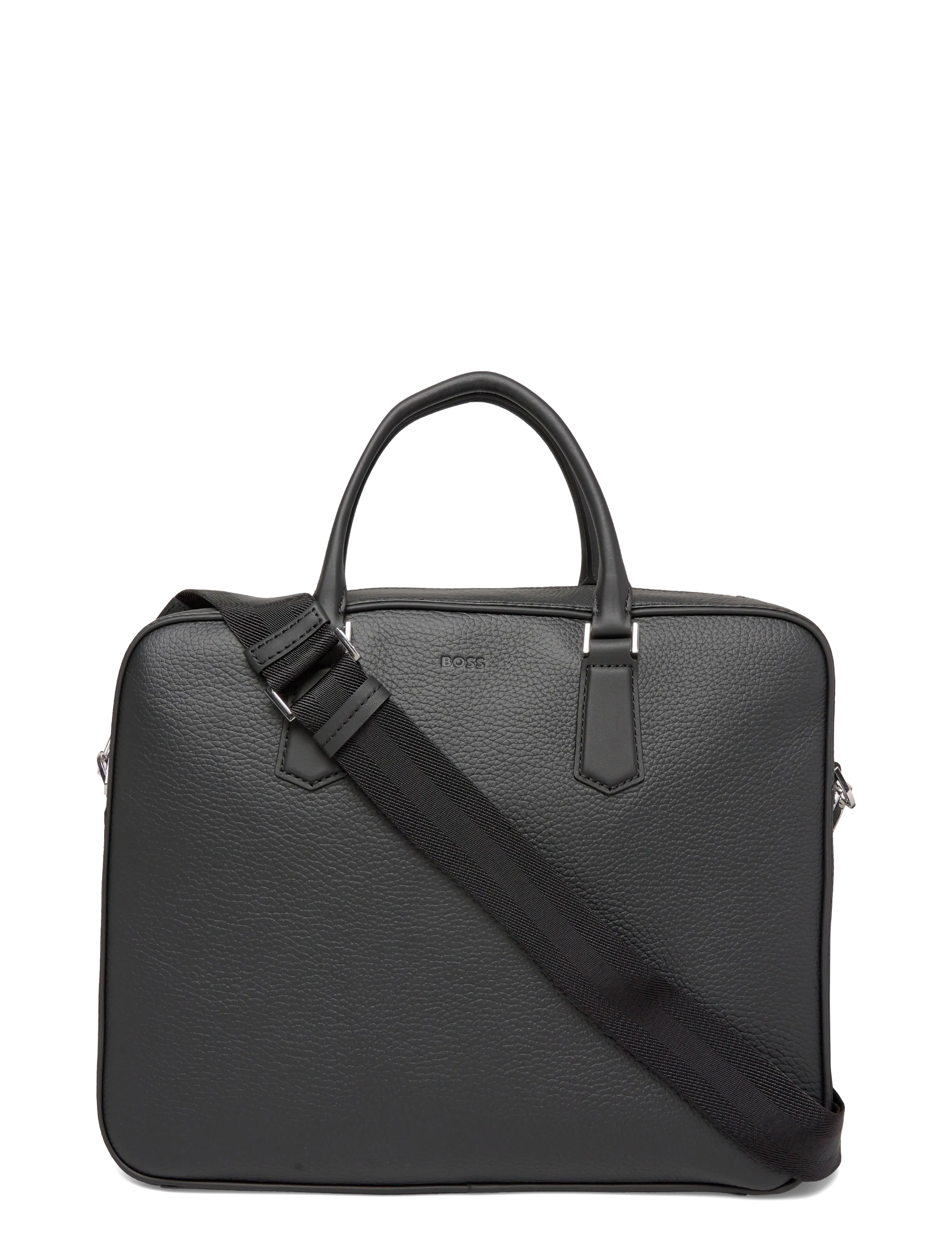 BOSS New Crosstown_Doc N. - Computer sleeves & tasker - BLACK / black
